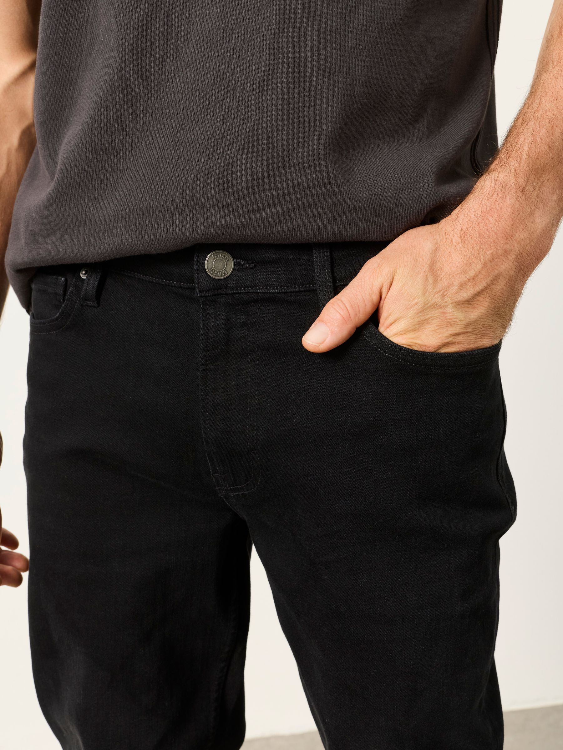 Black Slim Fit Jeans - Image 4 of 6