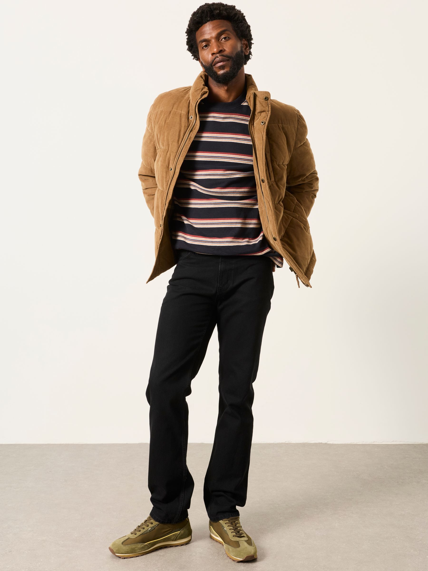 Black Straight Fit Jeans - Image 3 of 6