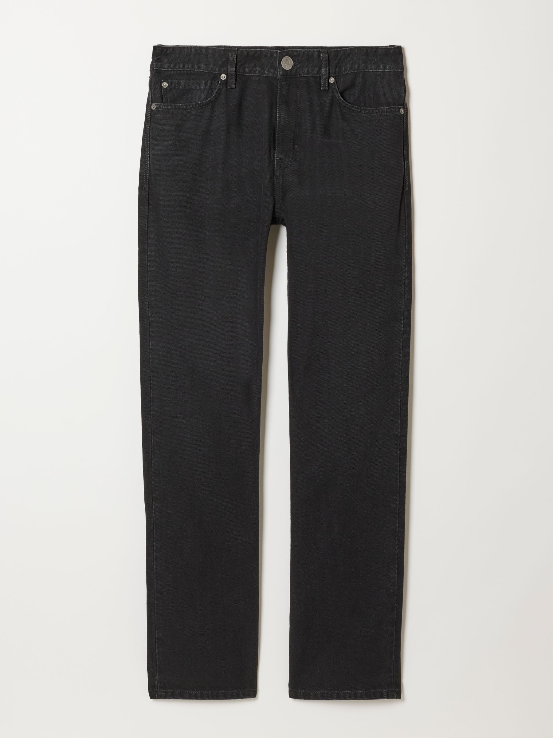 Black Straight Fit Jeans - Image 6 of 6 Black Straight Fit Jeans - Image 6 of 6