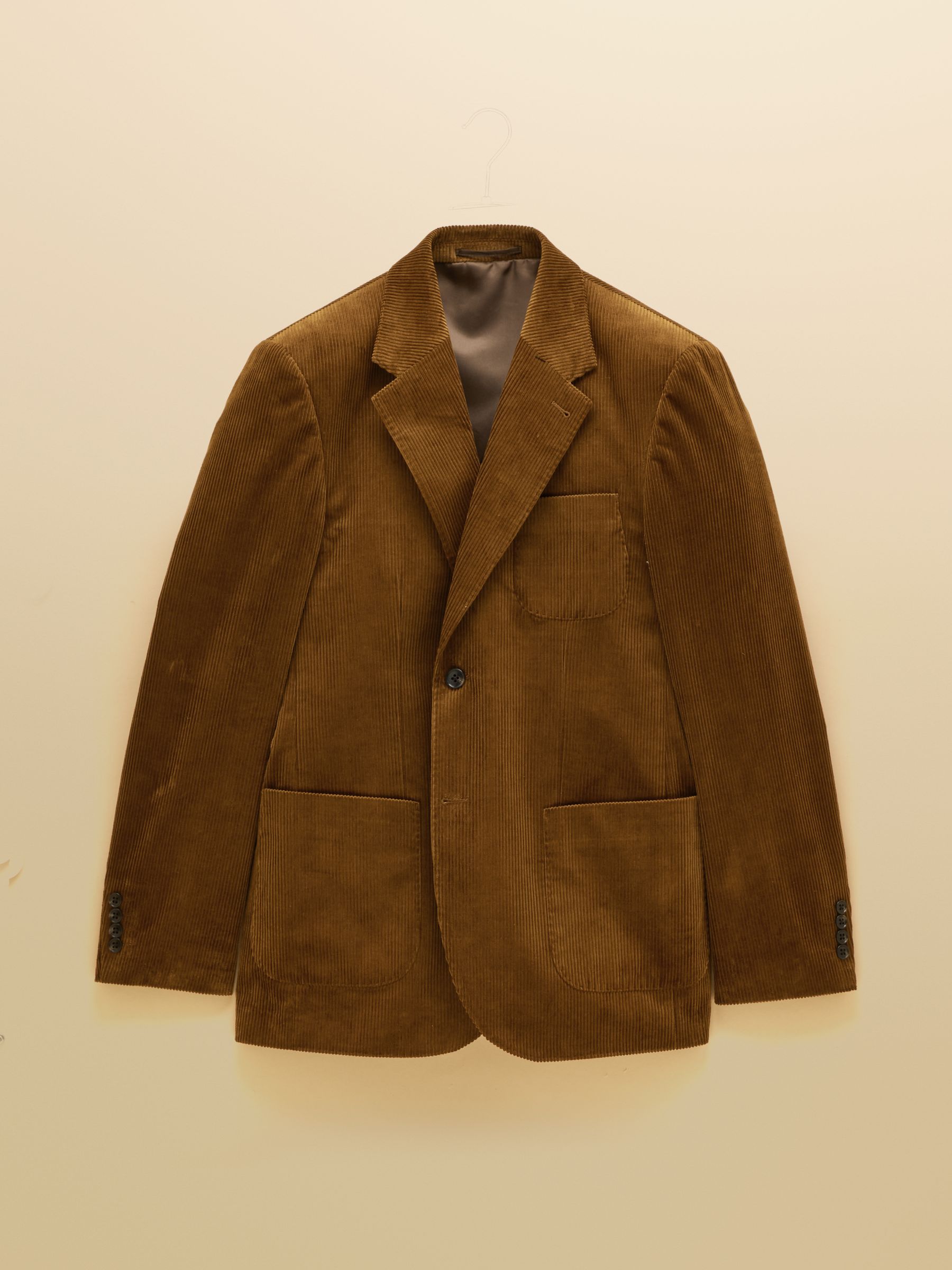 Brown Relaxed Fit Corduroy Suit Jacket - Image 15 of 15 Brown Relaxed Fit Corduroy Suit Jacket - Image 15 of 15