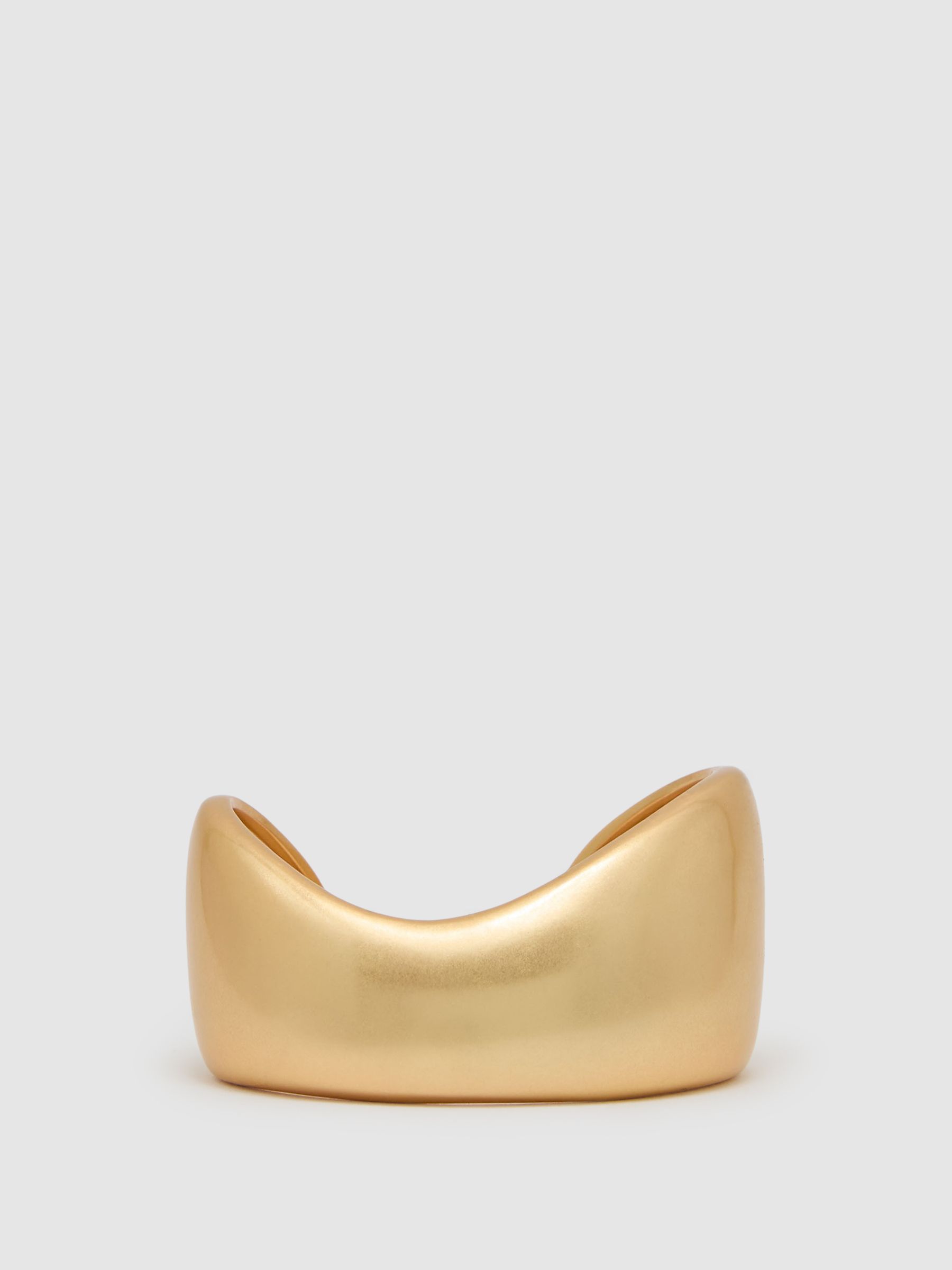 Sculpted Cuff in Gold Tone - image 1
