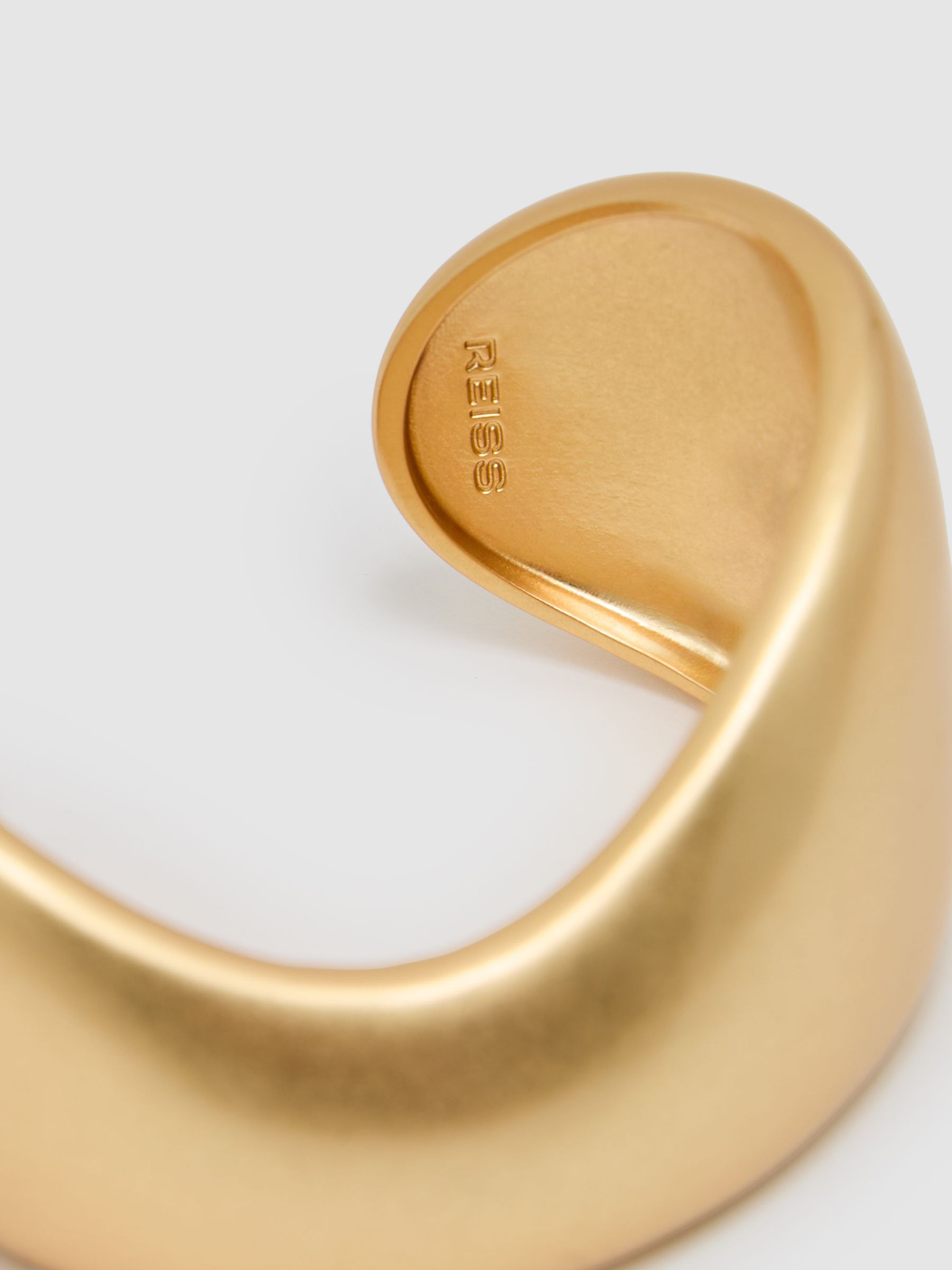 Sculpted Cuff in Gold Tone - image 3