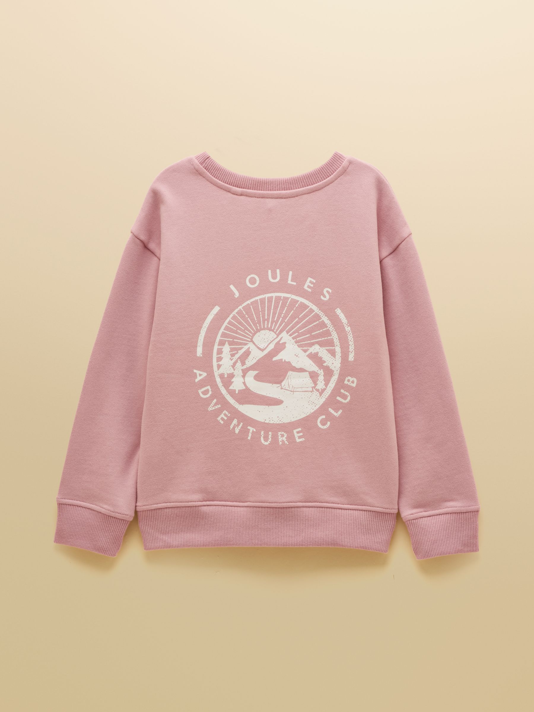 Girls' Pink Sweatshirt and Jogger Set - Image 3 of 8