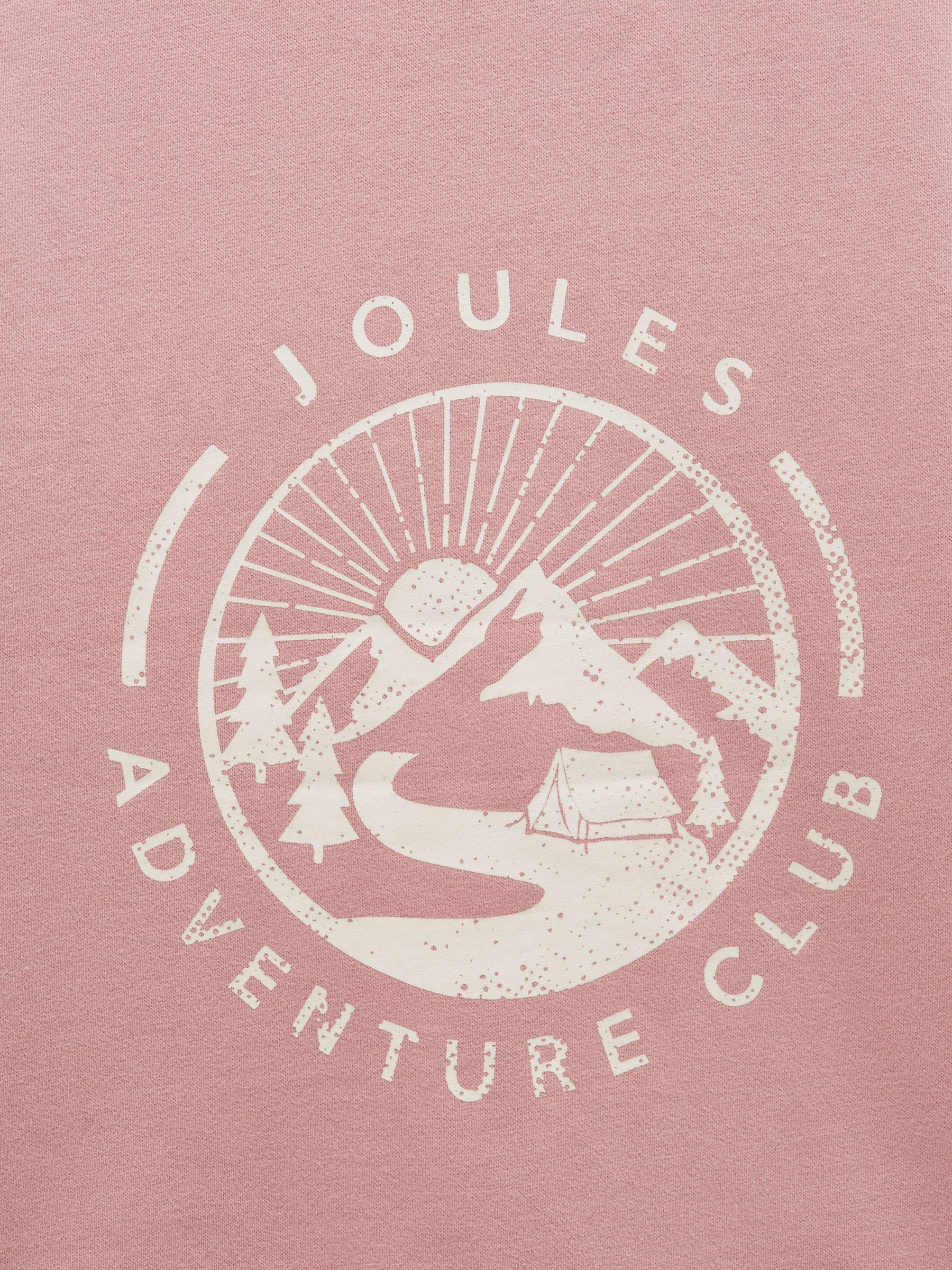 Girls' Pink Sweatshirt and Jogger Set - Image 5 of 8