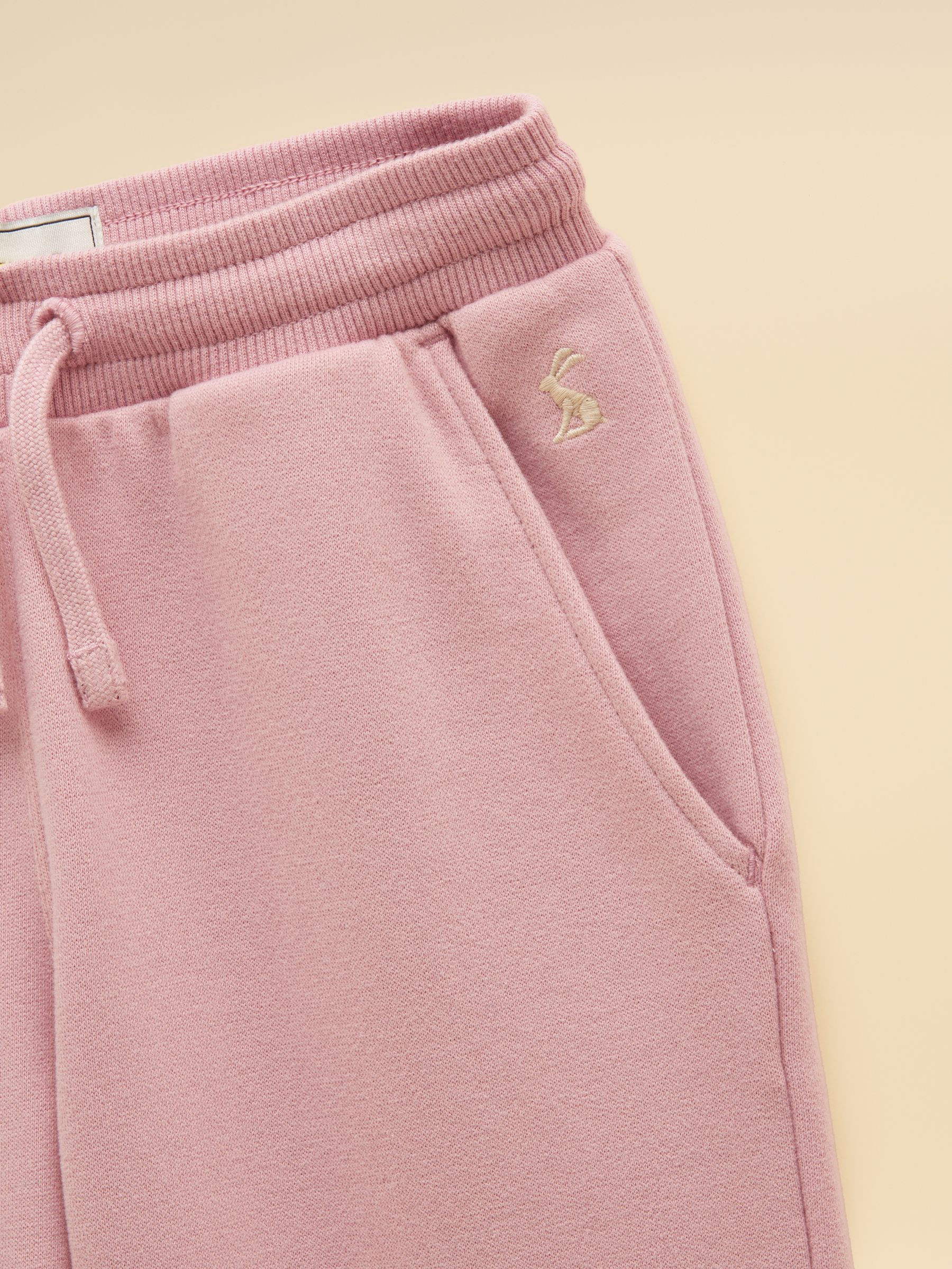Girls' Pink Sweatshirt and Jogger Set - Image 8 of 8