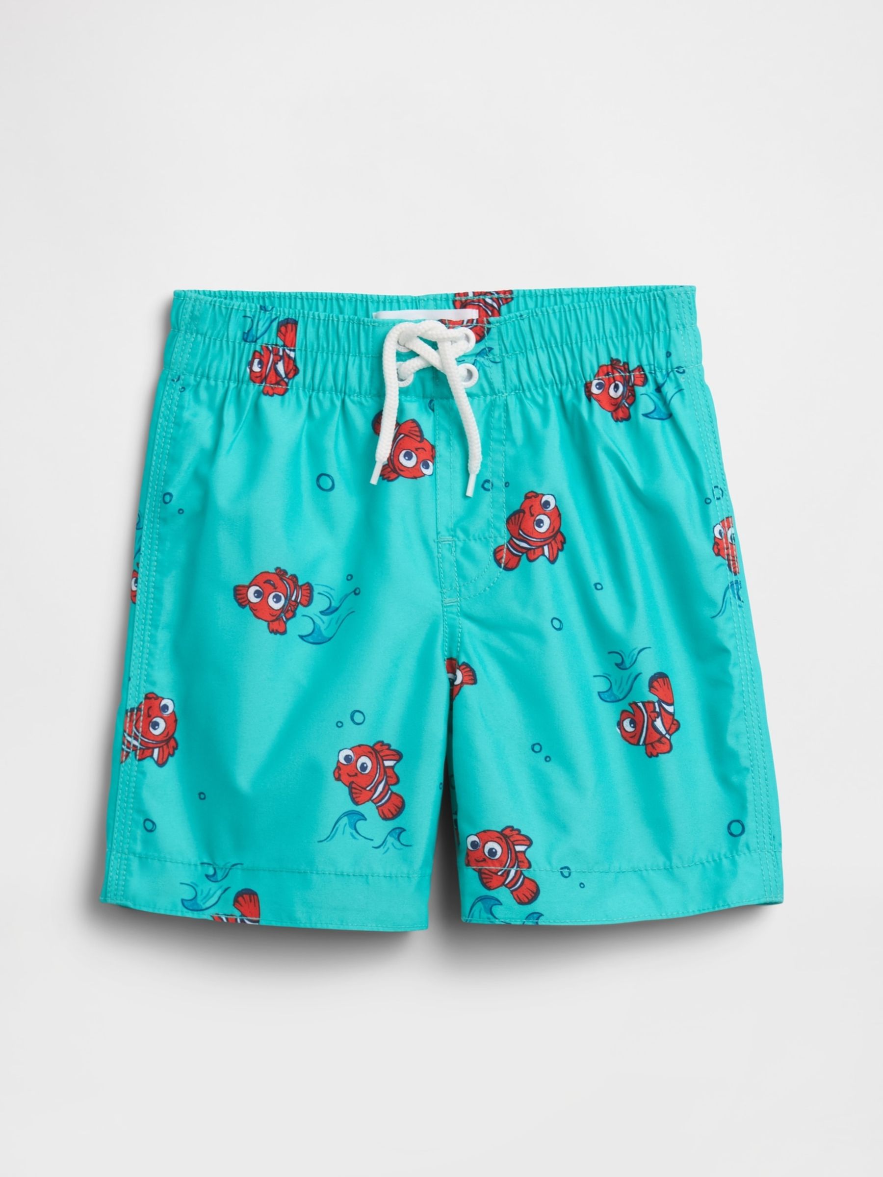 Teal Nemo Disney Swim Trunks - Image 1 of 3