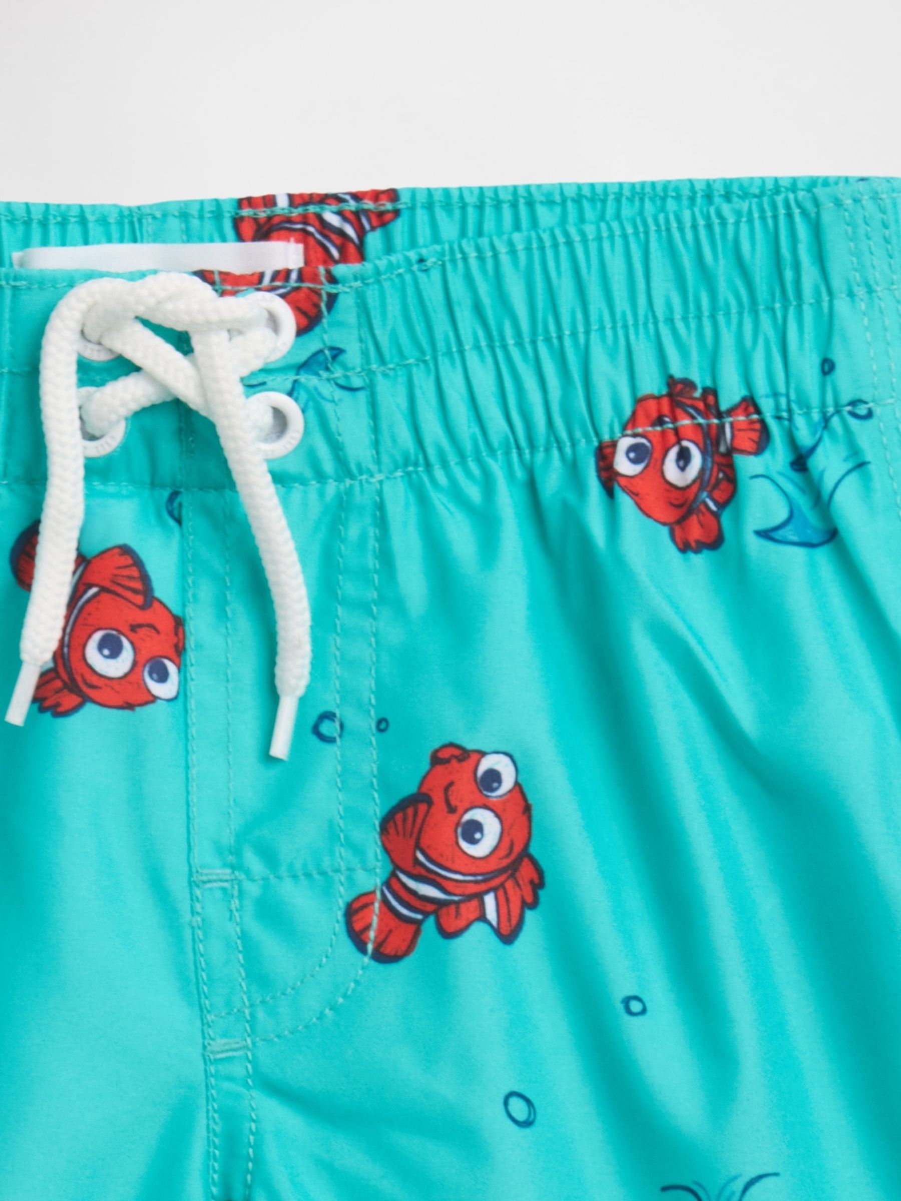 Teal Nemo Disney Swim Trunks - Image 3 of 3