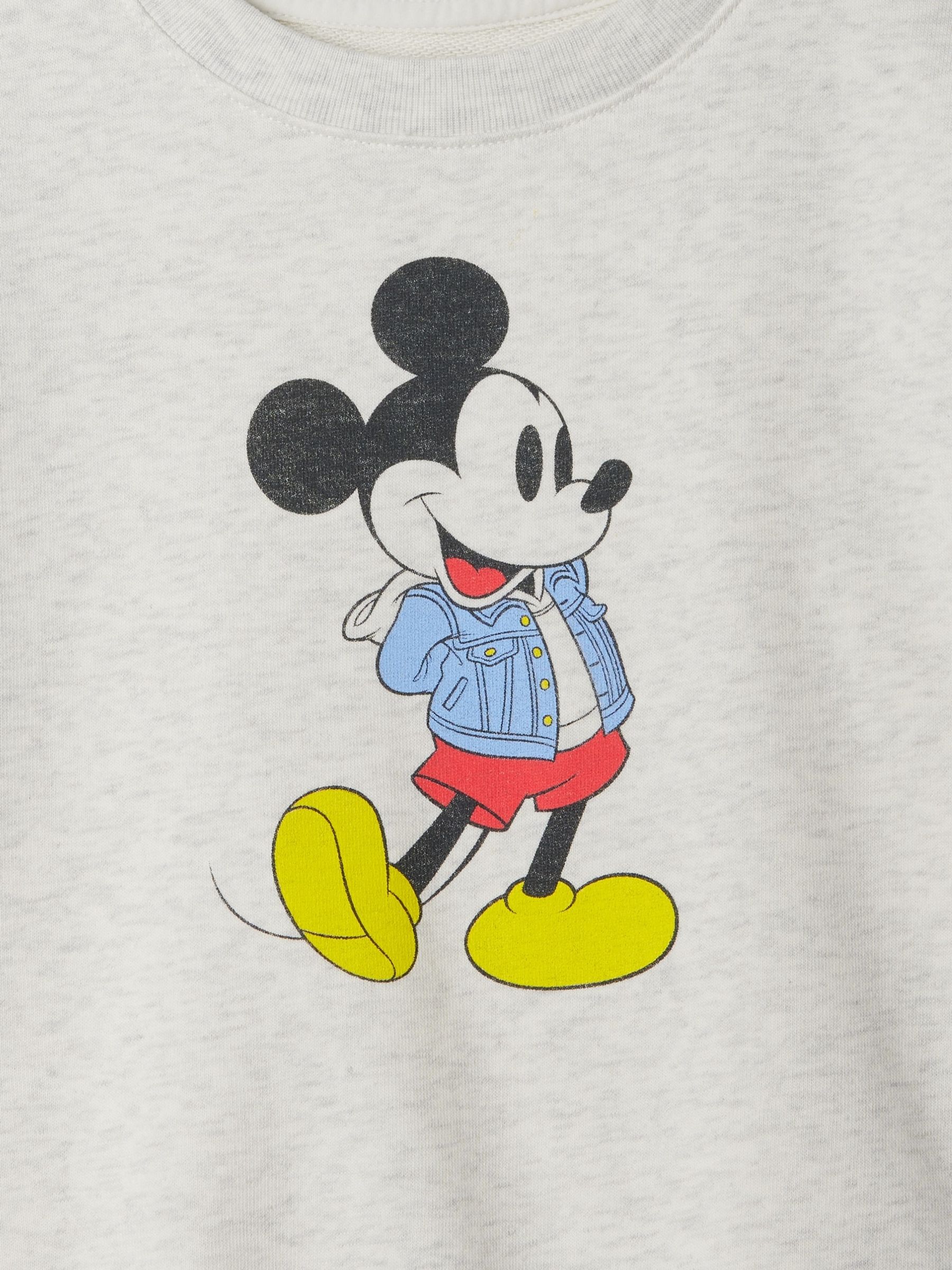 Grey Disney Mickey Mouse Sweatshirt - Image 3 of 3