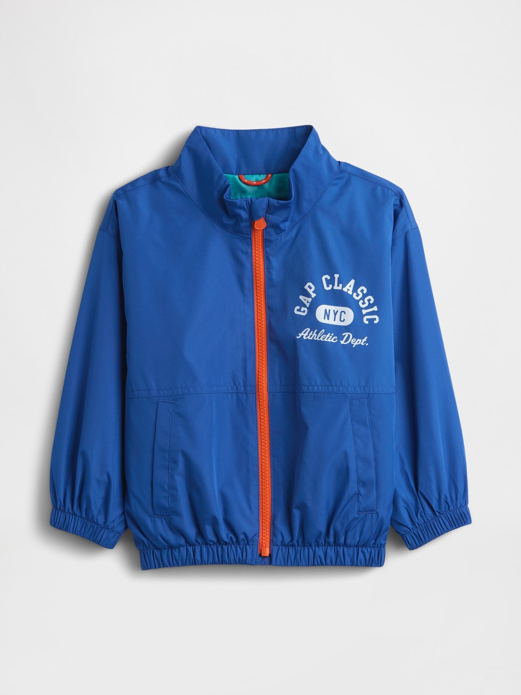 Blue Logo Windbreaker Jacket - Image 2 of 4
