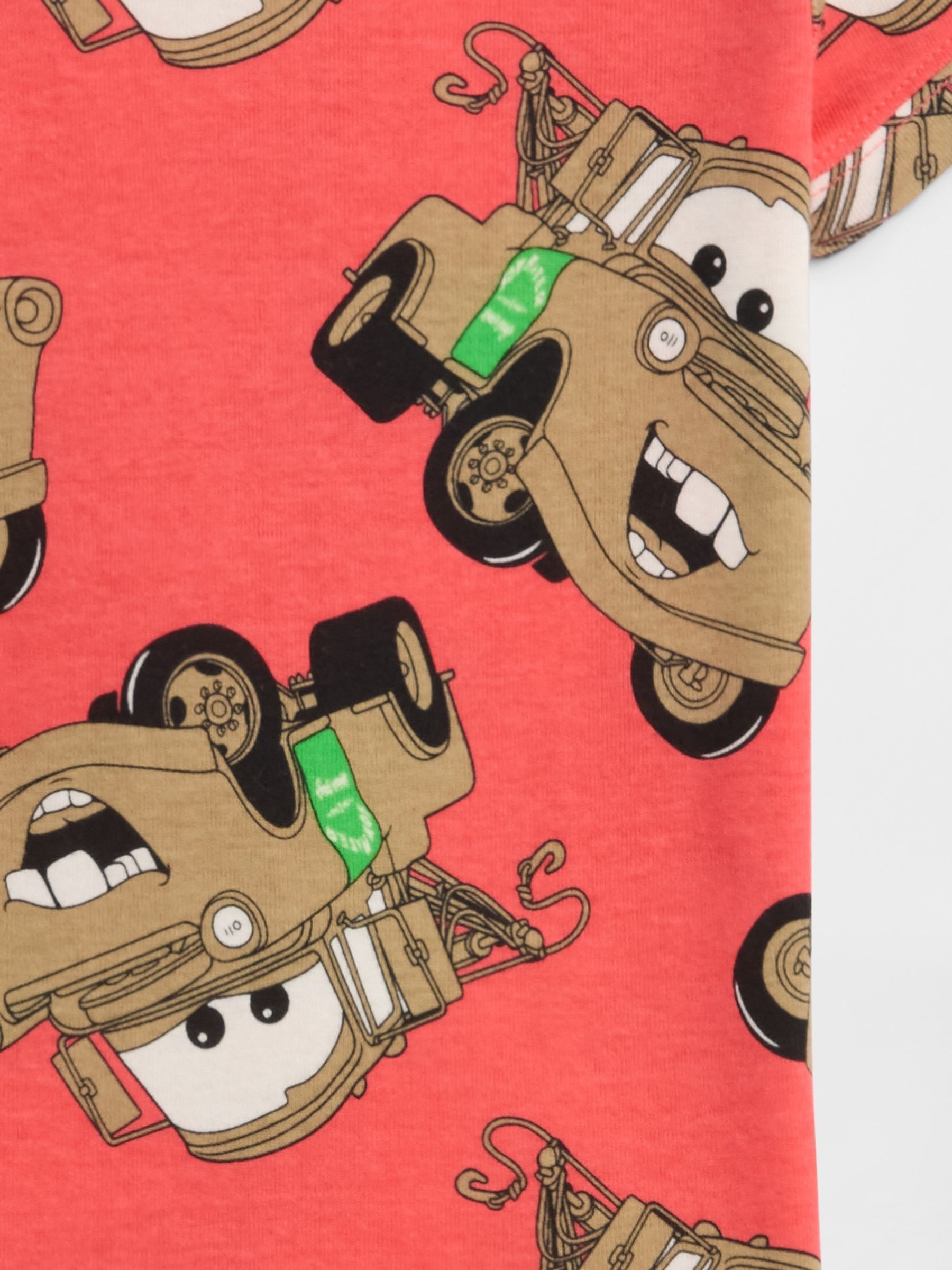 Red Tow Mater Disney Cotton Pyjamas Set - Image 3 of 3