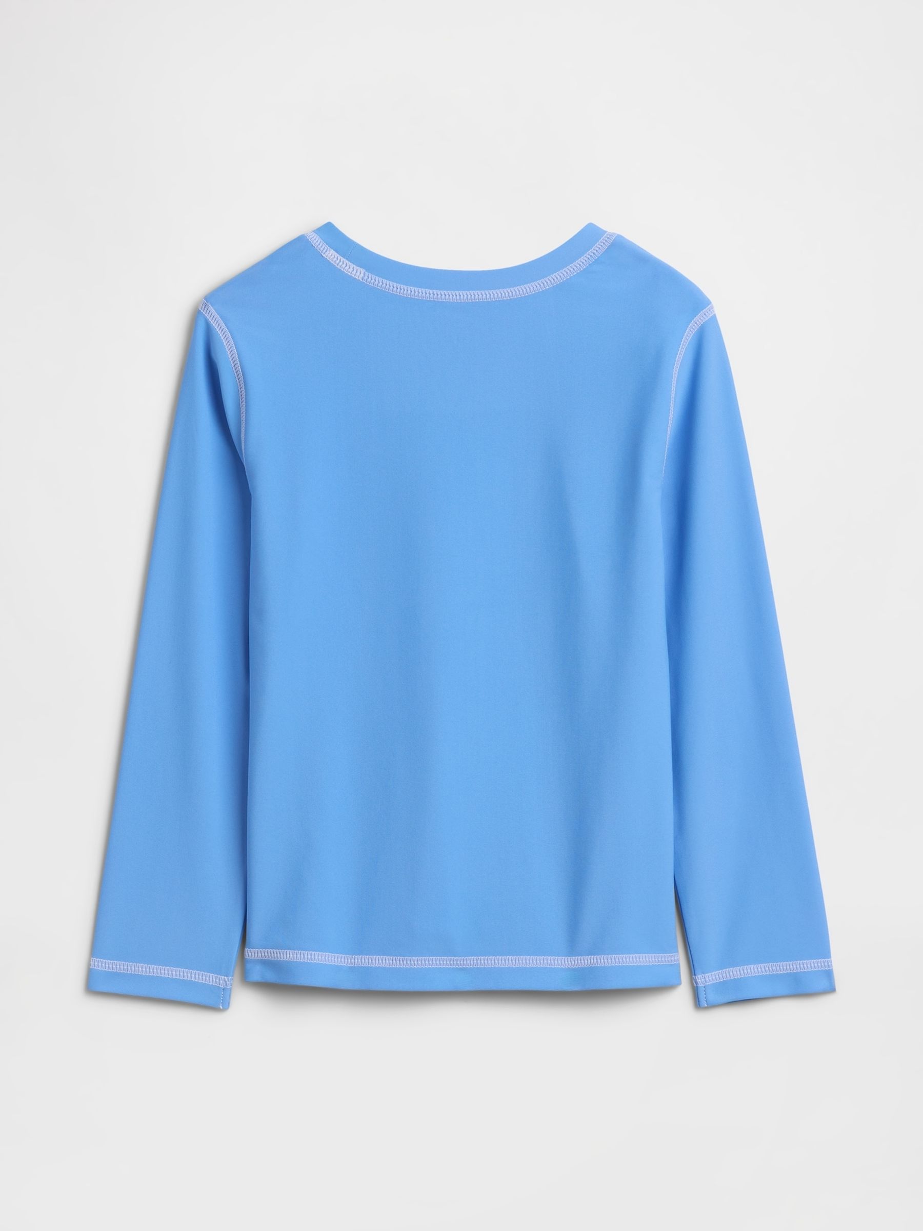 Blue Graphic Swim Top - Image 2 of 2