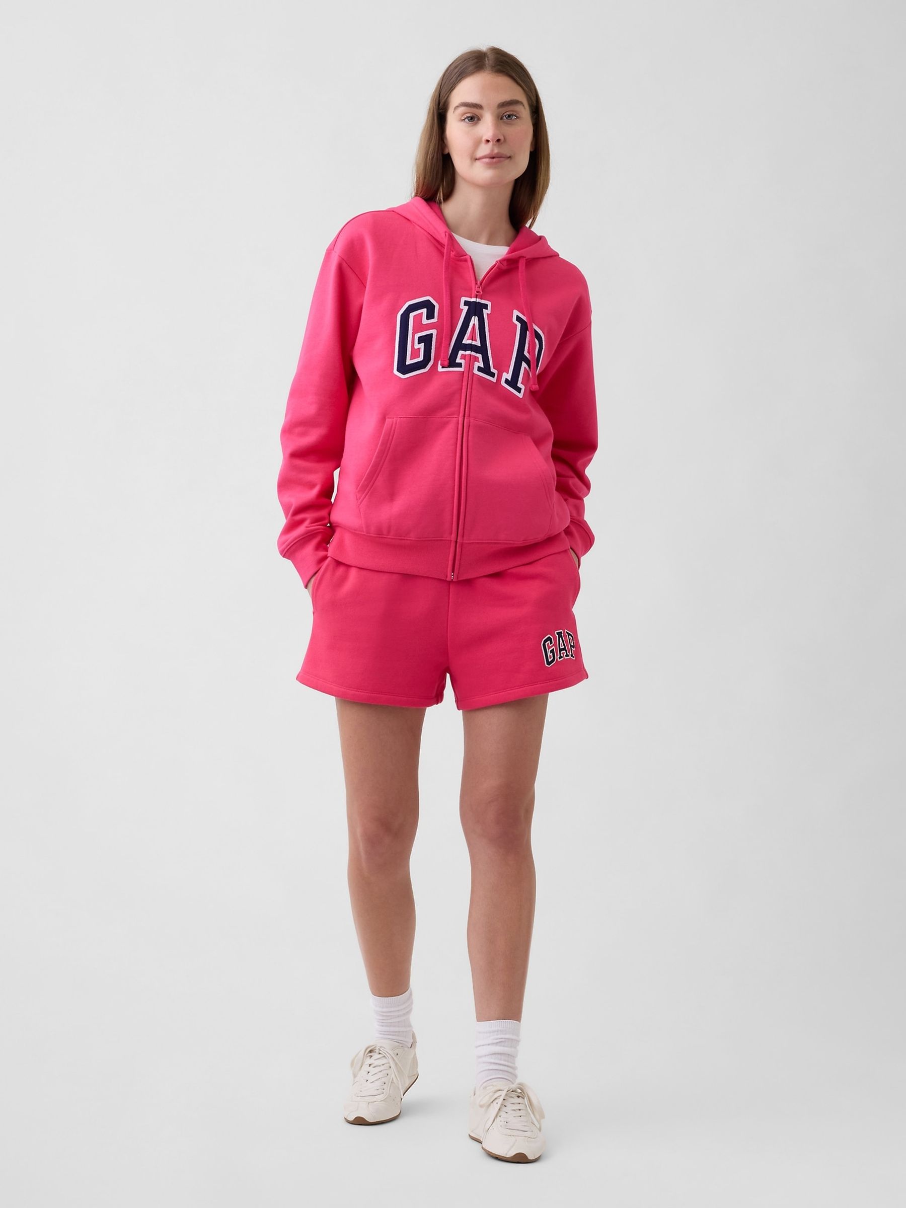 Pink Logo Shorts - Image 1 of 5