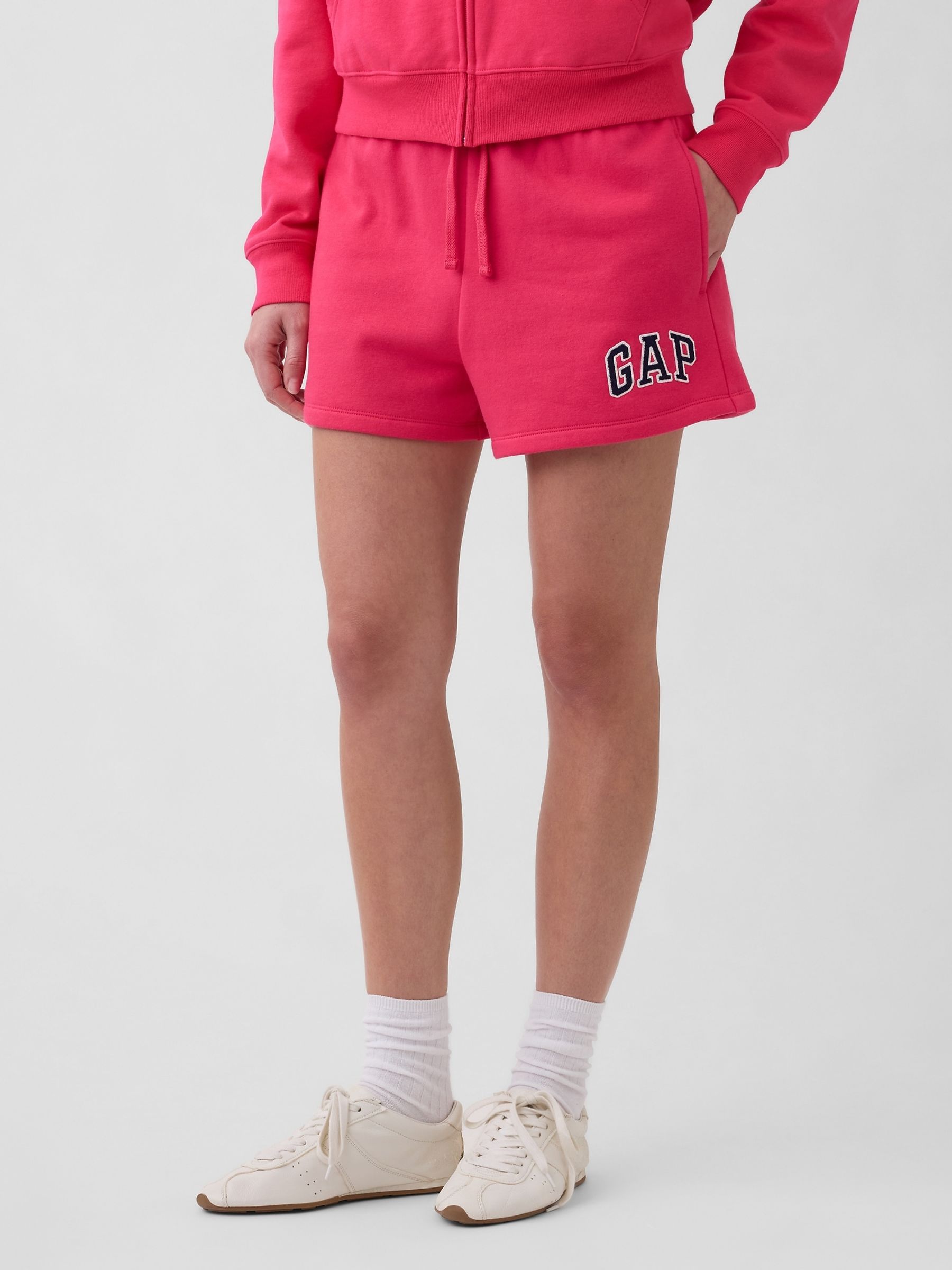 Pink Logo Shorts - Image 3 of 5