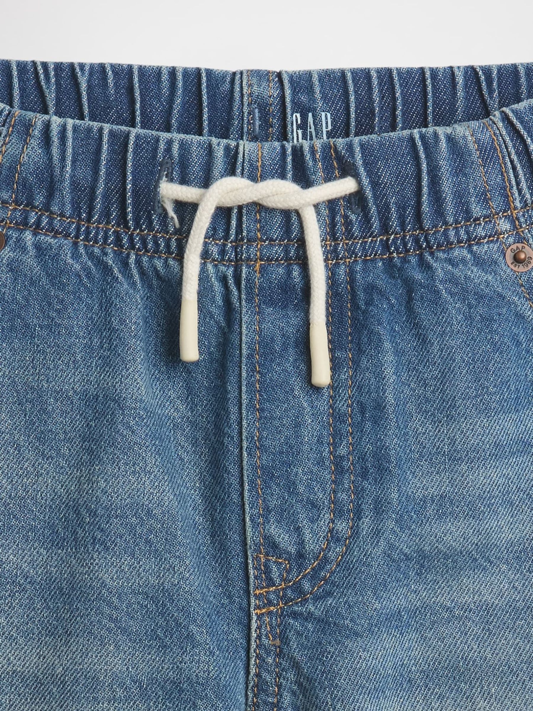 Medium Wash UltraSoft '90s Loose Easy Denim Shorts - Image 5 of 5
