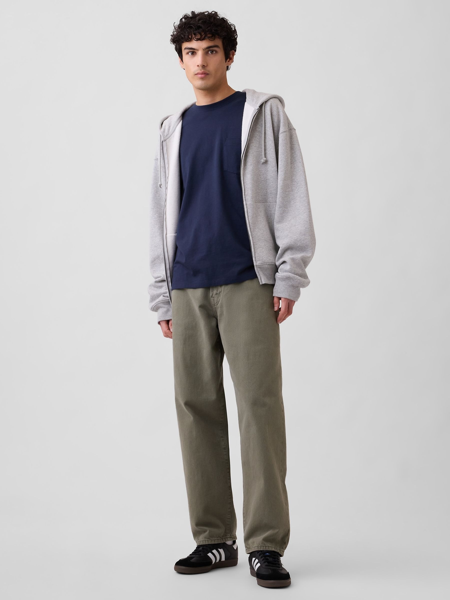 Navy Blue Everyday Soft Pocke T-shirt - Image 3 of 5