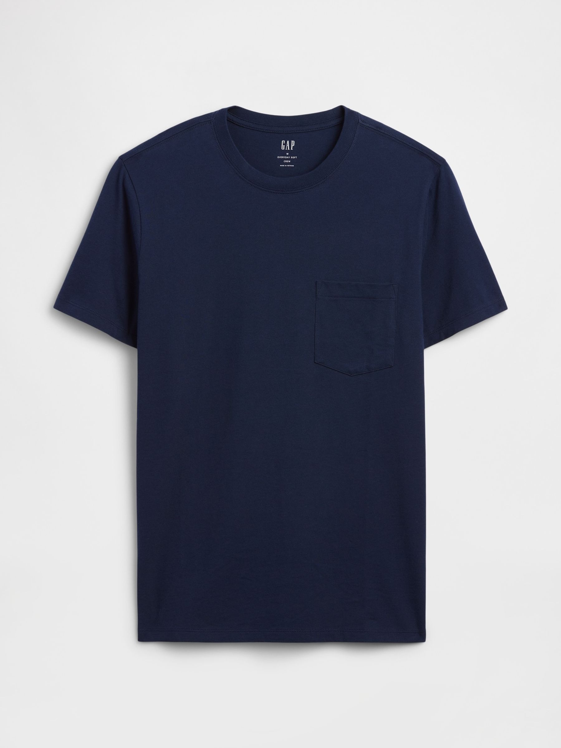 Navy Blue Everyday Soft Pocke T-shirt - Image 4 of 5