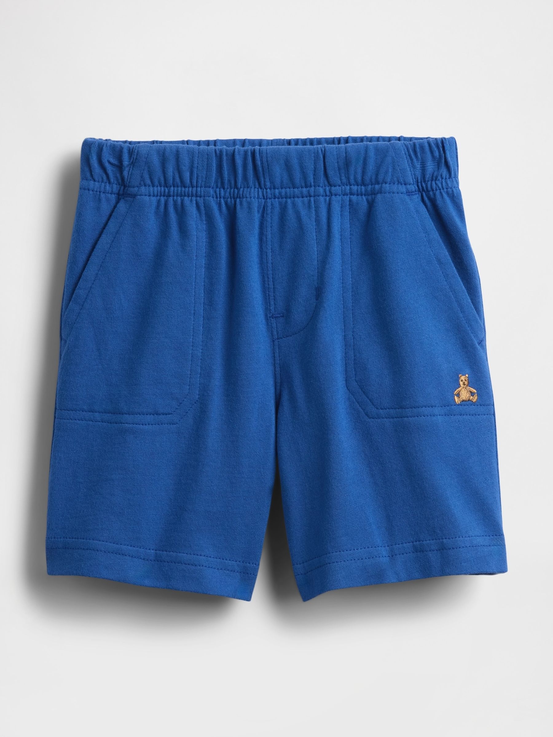 Blue Pull On Shorts - Image 1 of 2