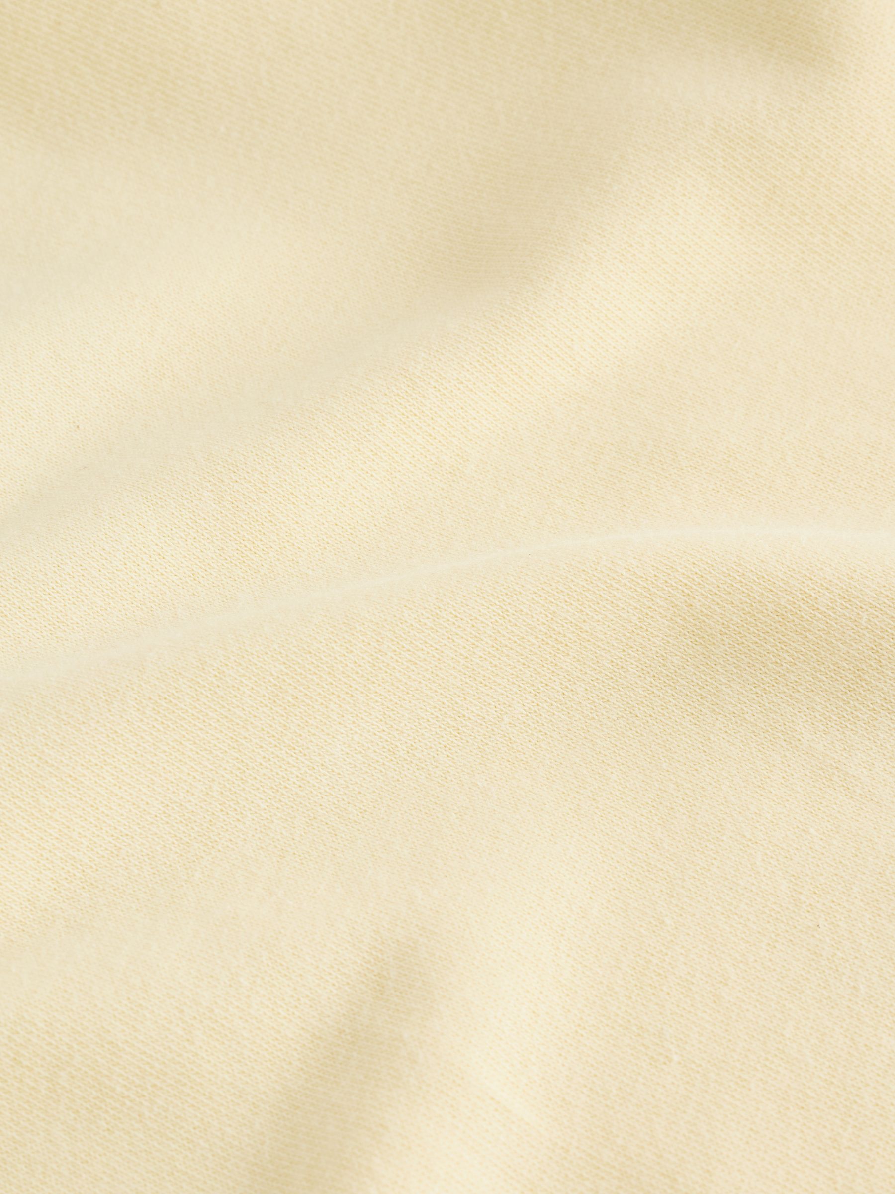 Yellow Logo French Terry Wide Leg Joggers - Image 3 of 6