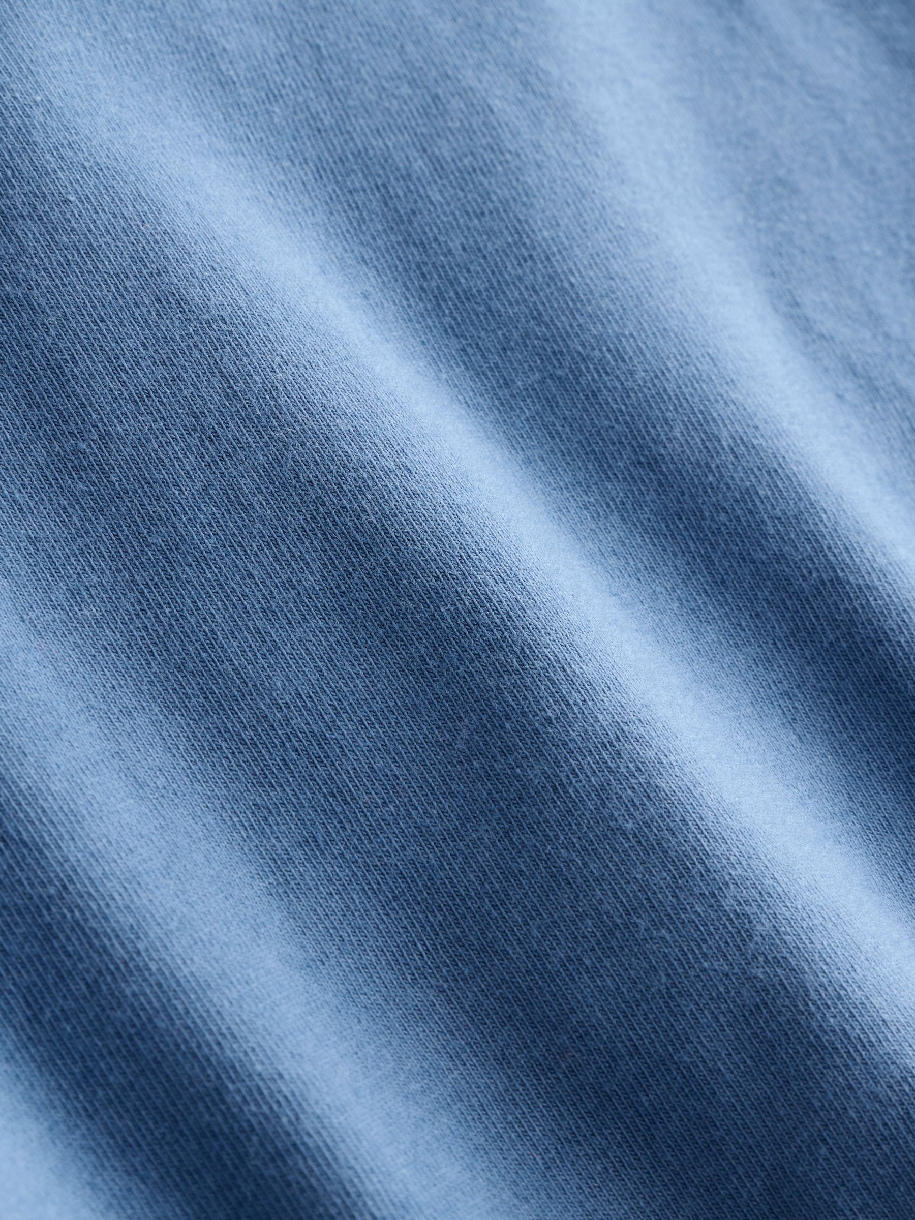 Blue Jersey Square-Neck Dress - Image 4 of 4