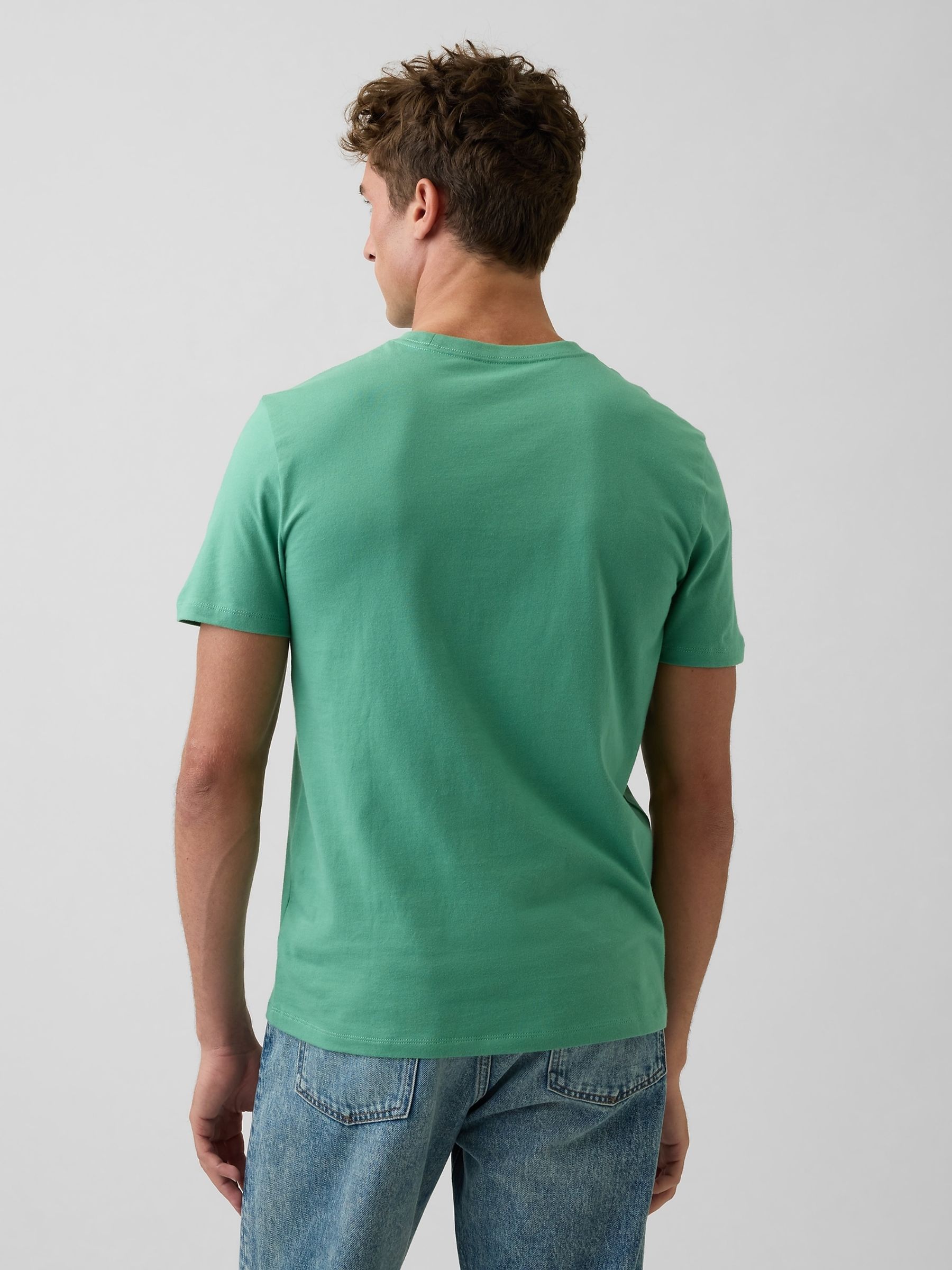 Green Everyday Soft Mini Logo T-Shirt - Image 2 of 4