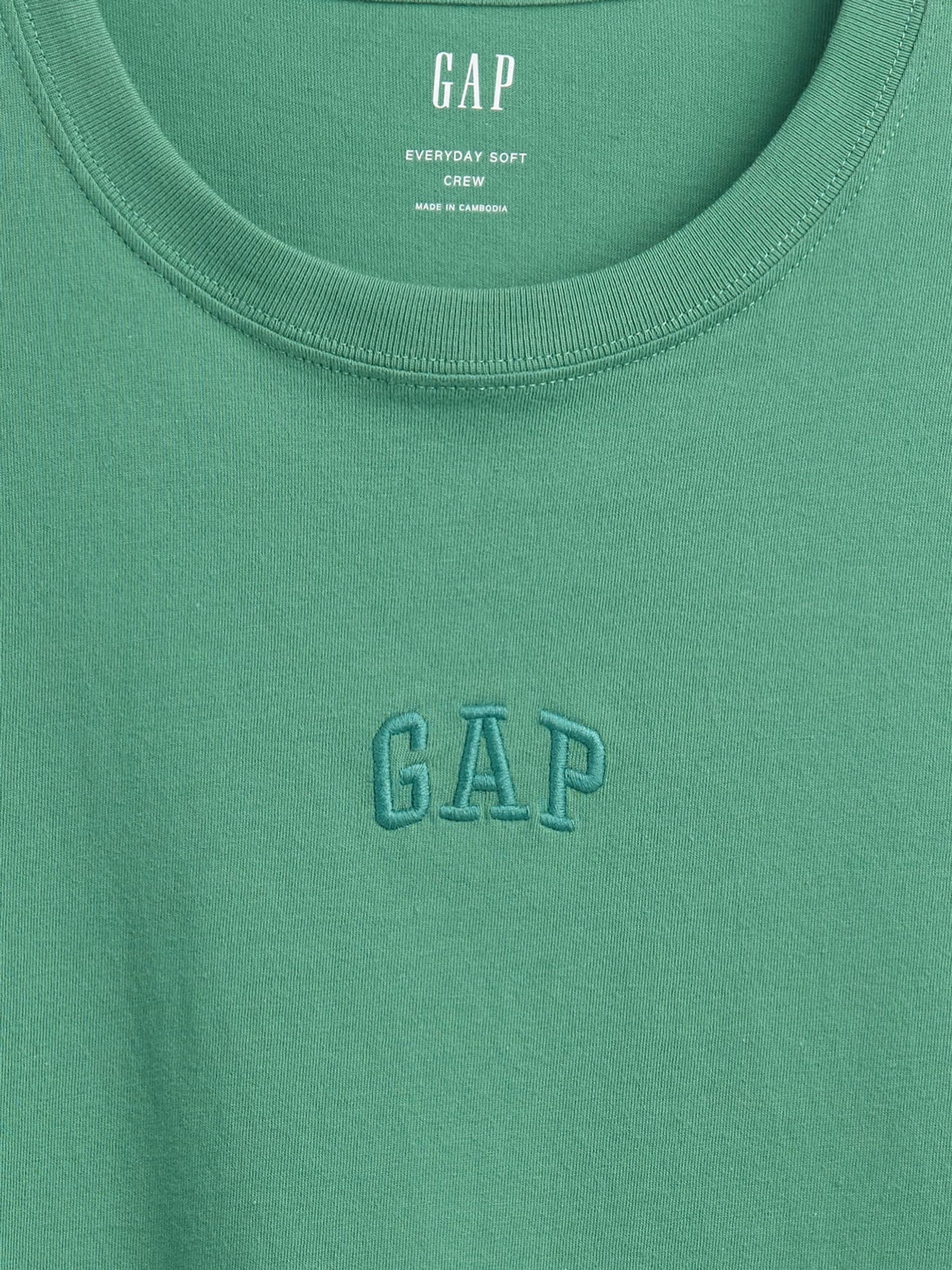 Green Everyday Soft Mini Logo T-Shirt - Image 4 of 4