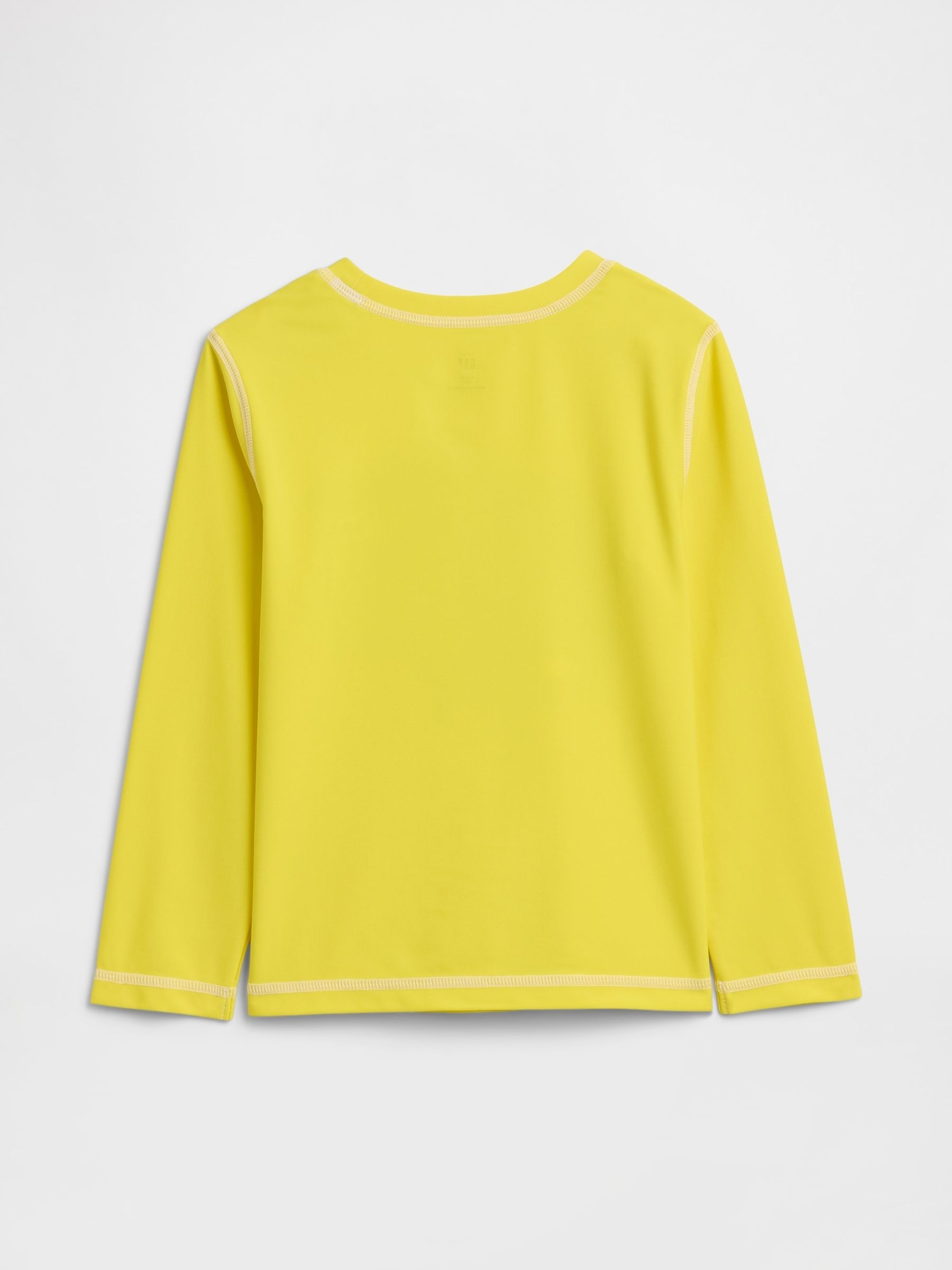 Yellow Shark Graphic Swim Top - Image 2 of 2