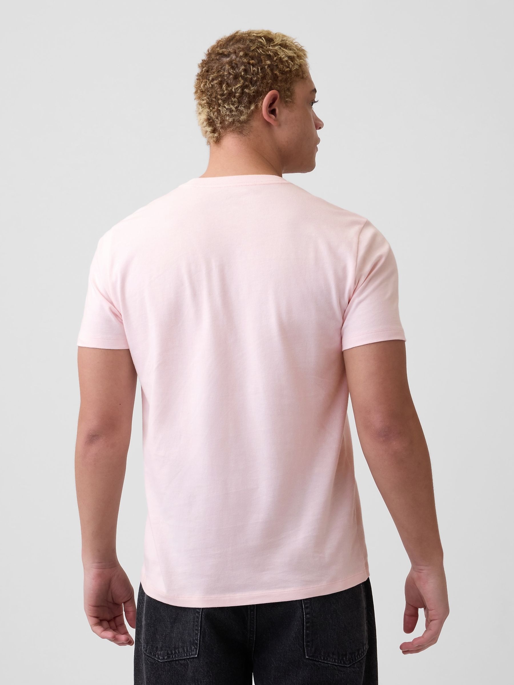 Pink Everyday Soft Crew neck T-Shirt - Image 2 of 5