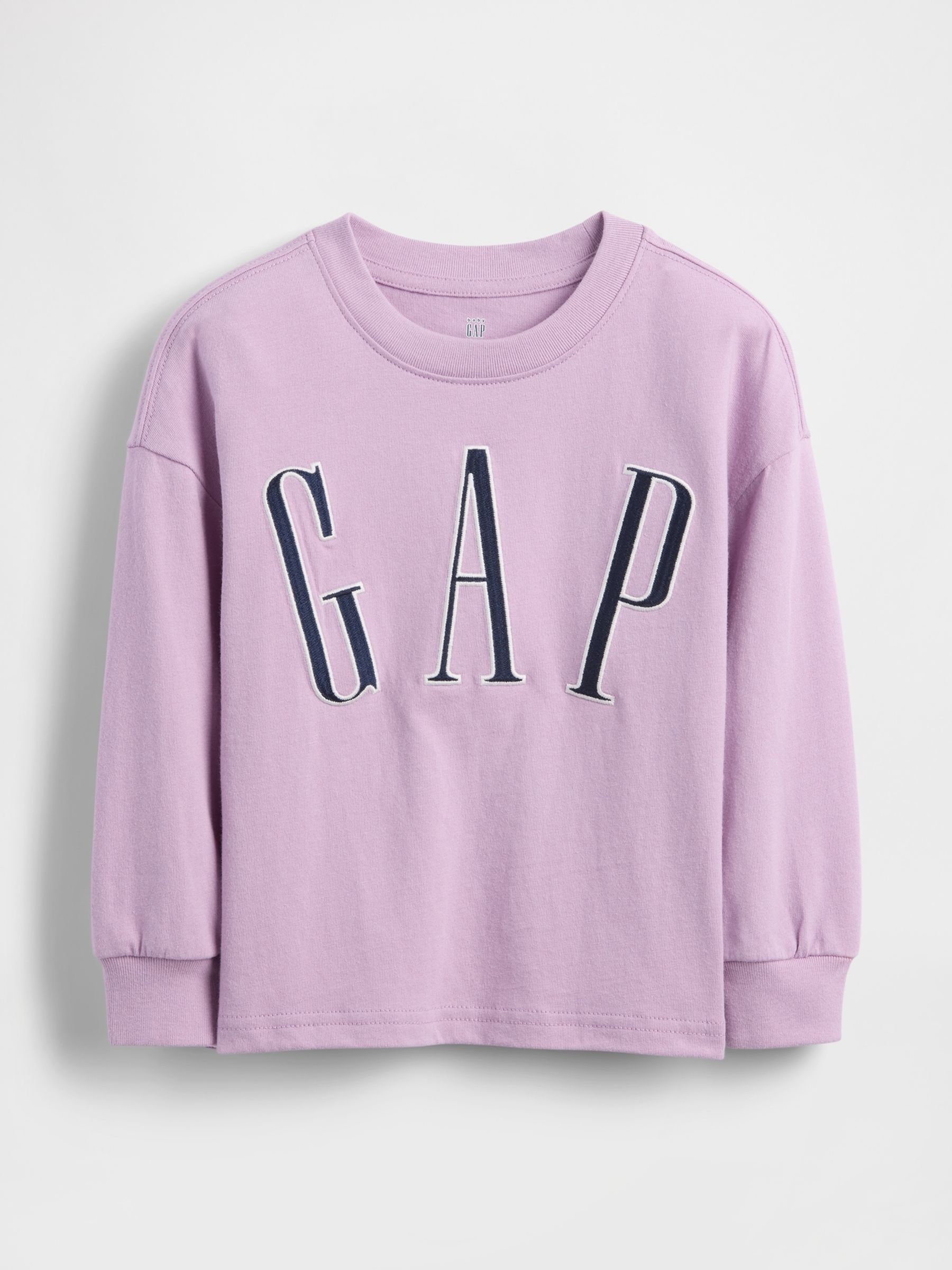 Purple Logo Long Sleeve T-Shirt - Image 1 of 3