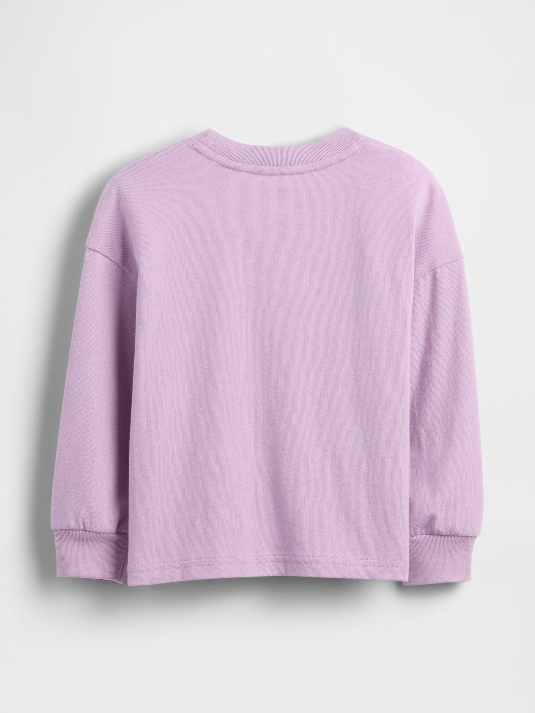 Purple Logo Long Sleeve T-Shirt - Image 2 of 3