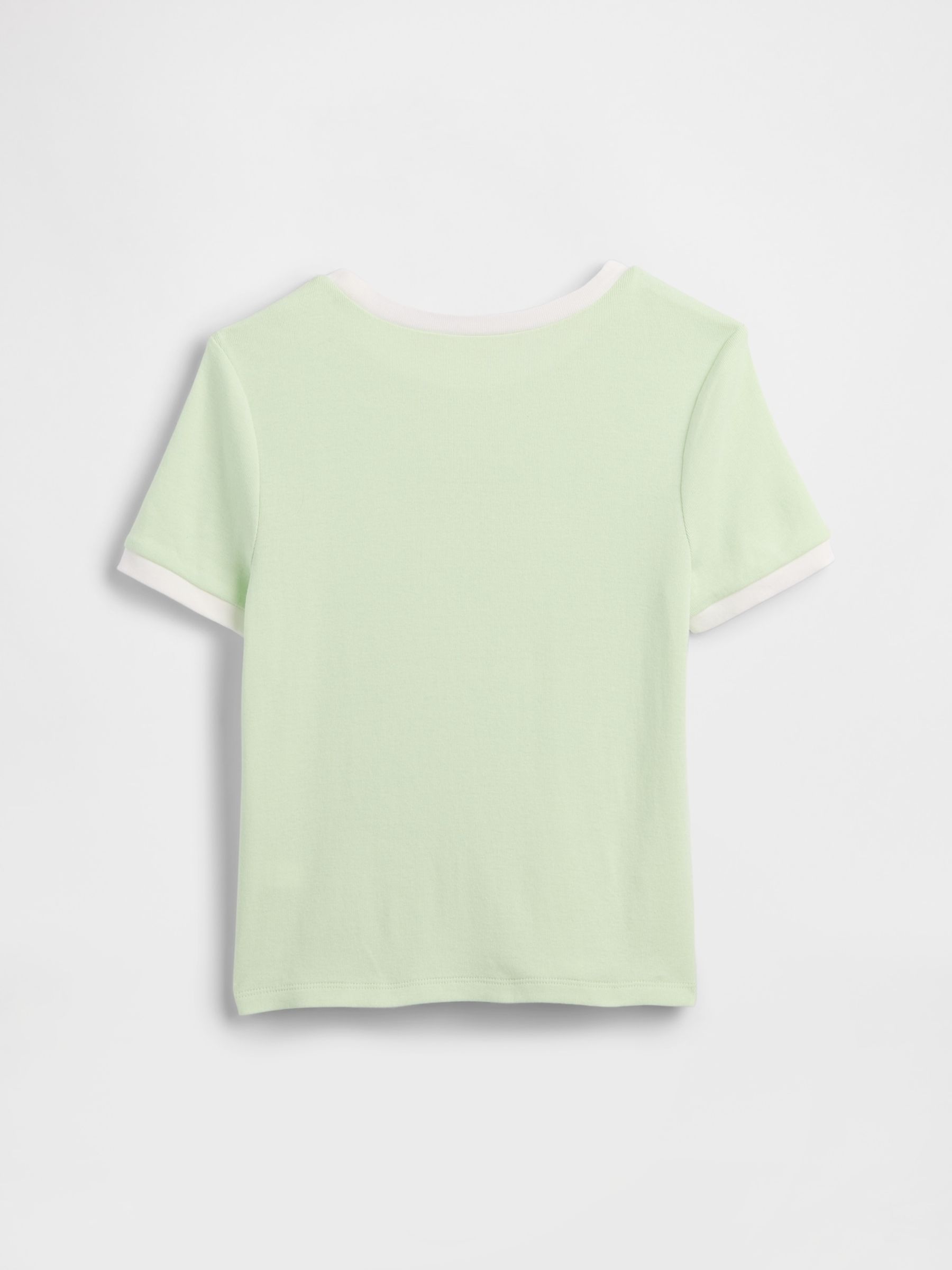 Green Ringer Graphic T-Shirt - Image 3 of 4