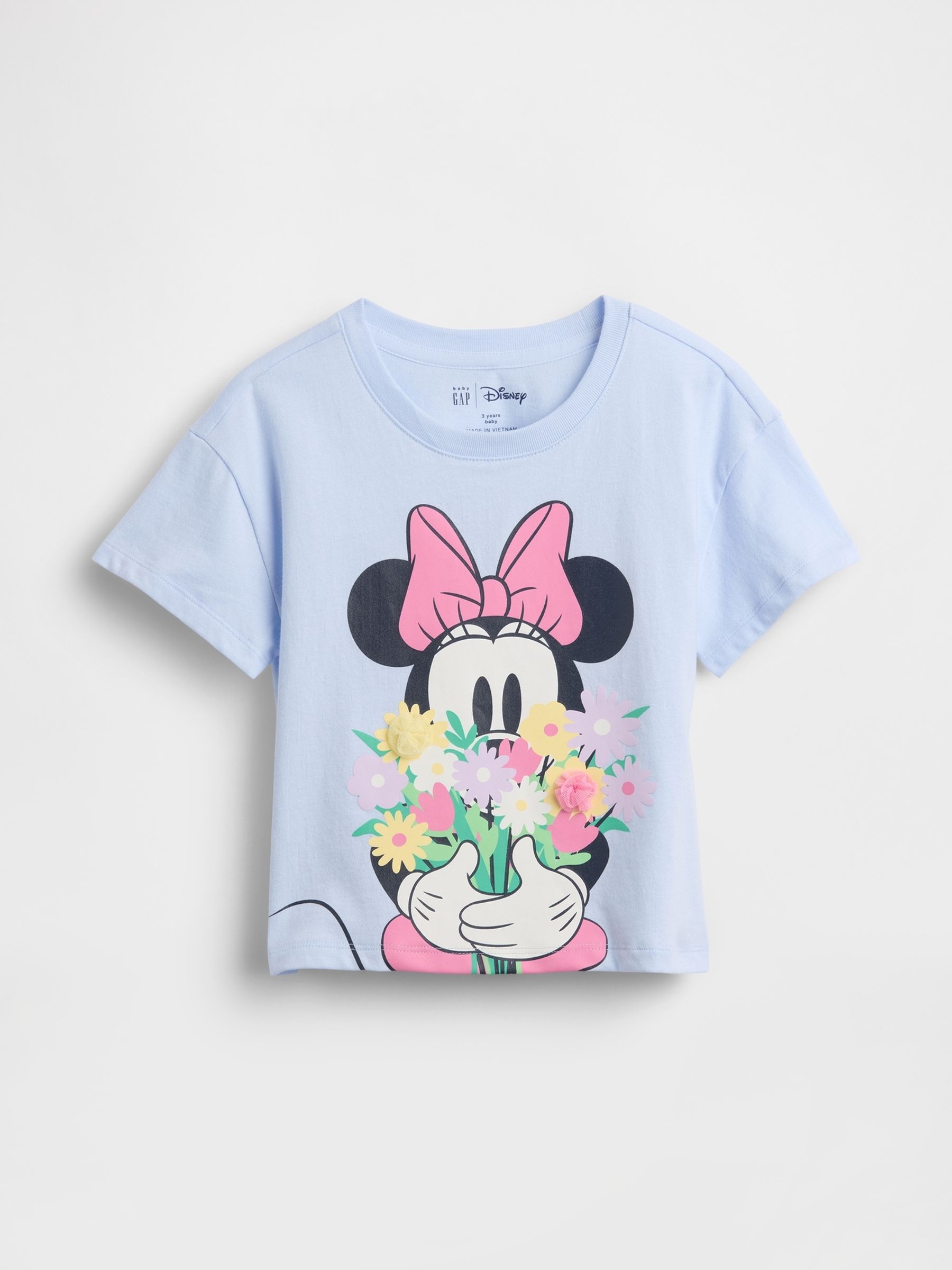 Blue Minnie Mouse Disney Graphic T-Shirt - Image 1 of 2 Blue Minnie Mouse Disney Graphic T-Shirt - Image 1 of 2