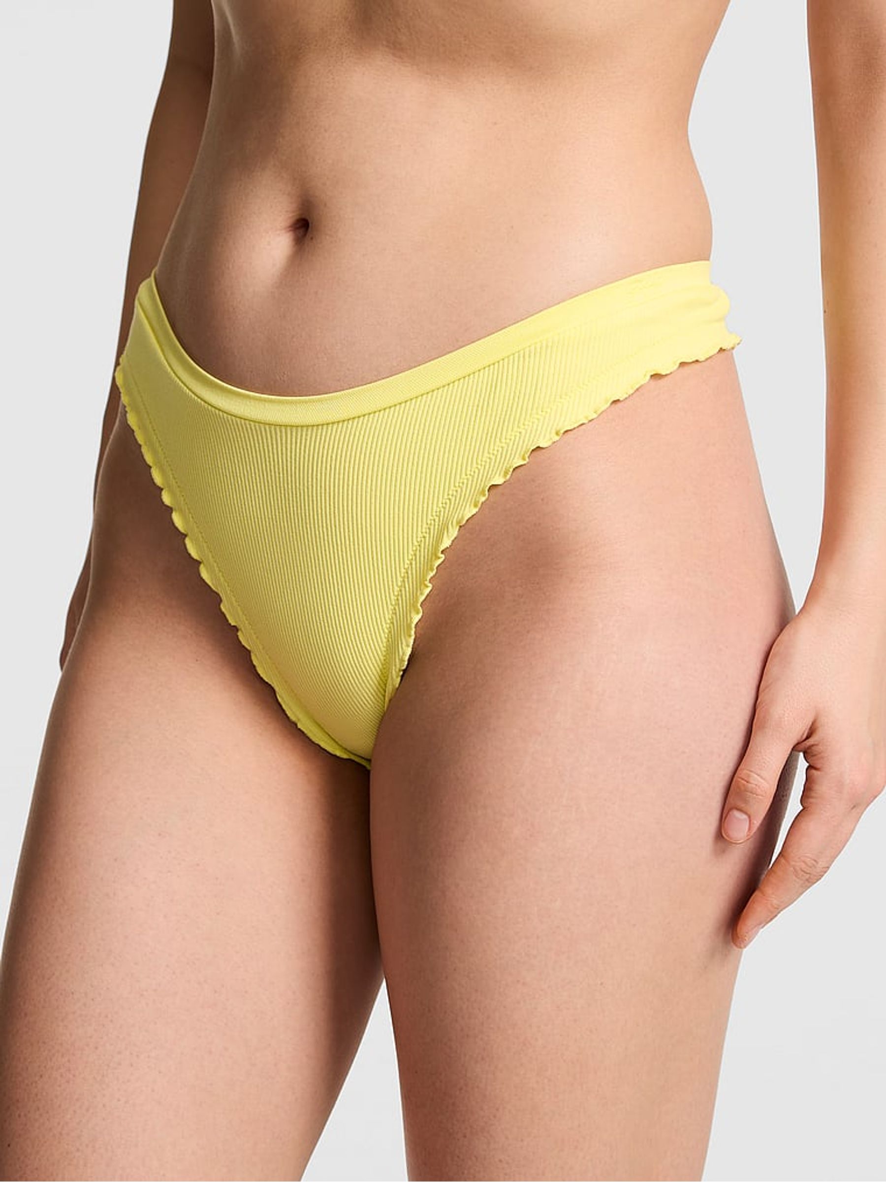 Pineapple Yellow Thong Knickers - Image 1 of 2