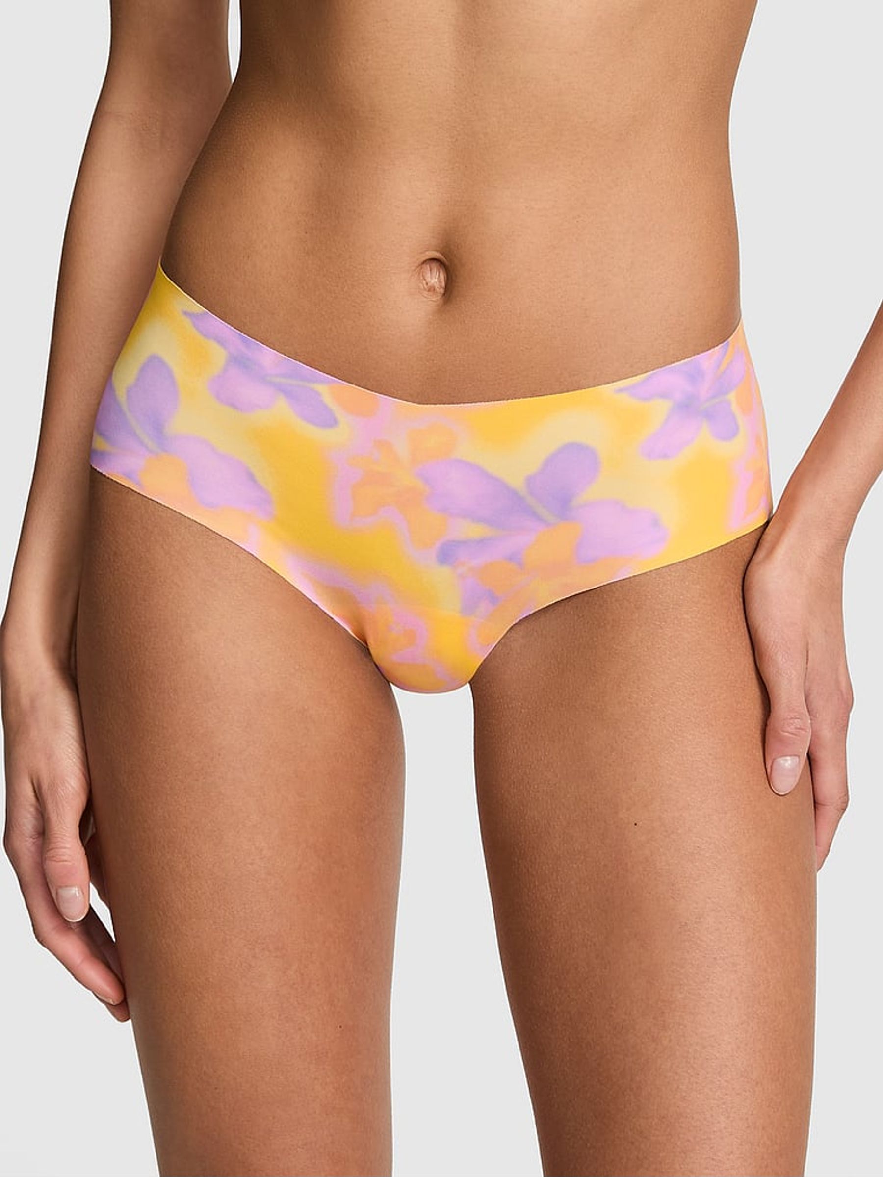 Orange Hibiscus Cheeky No Show Knickers - Image 1 of 2