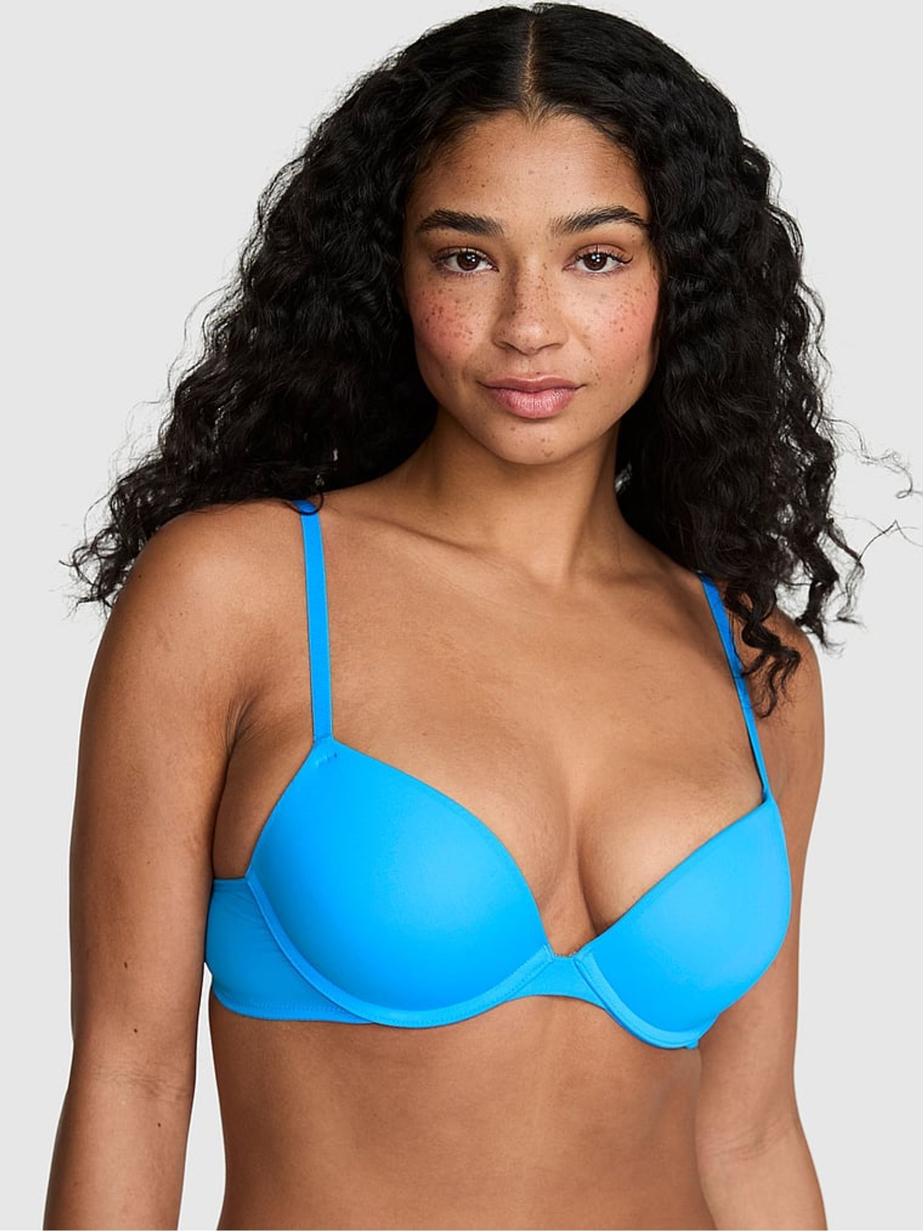 Capri Blue Super Push Up Bra - Image 1 of 3
