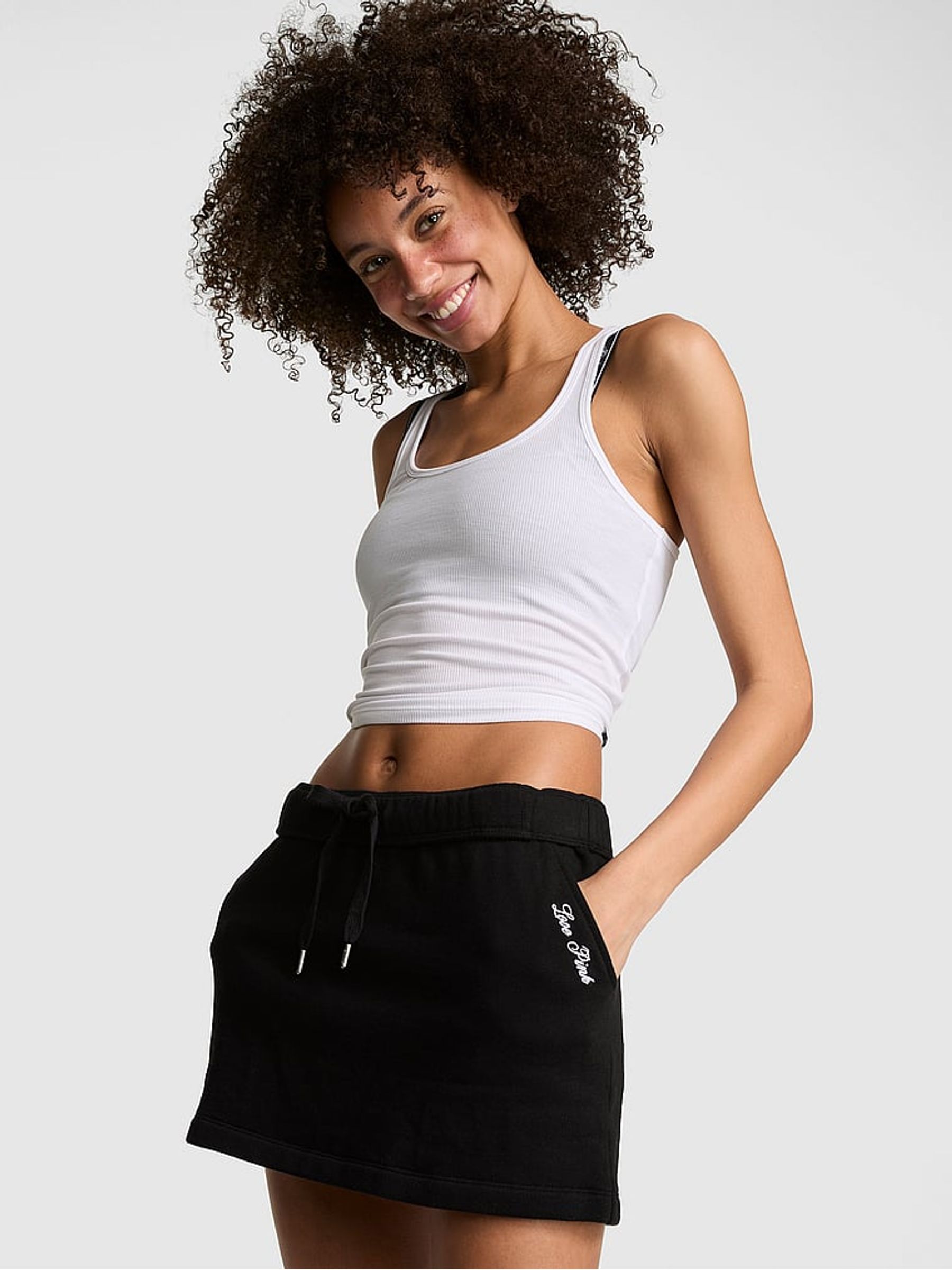 Black Fleece Skort - Image 1 of 2