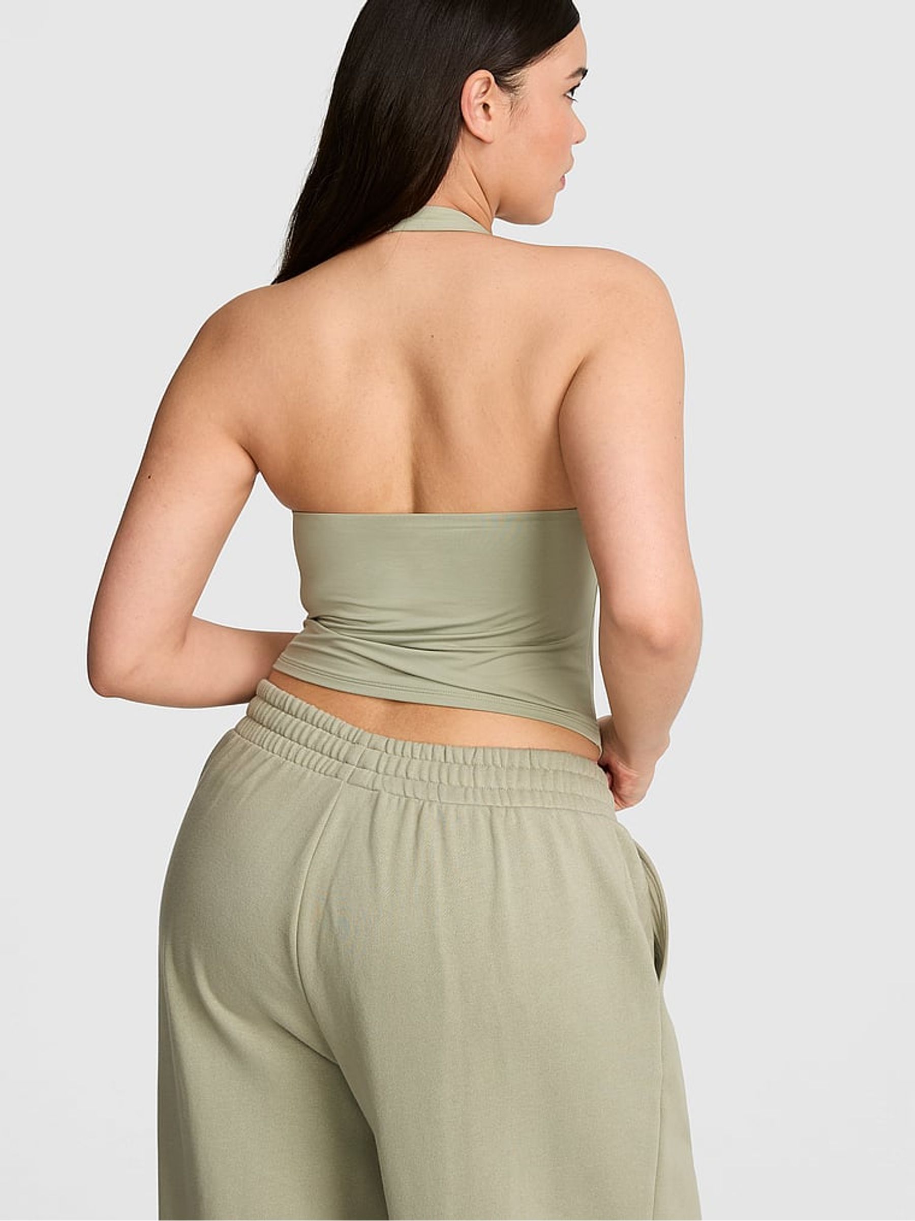 Slate Green Halter Top - Image 2 of 2