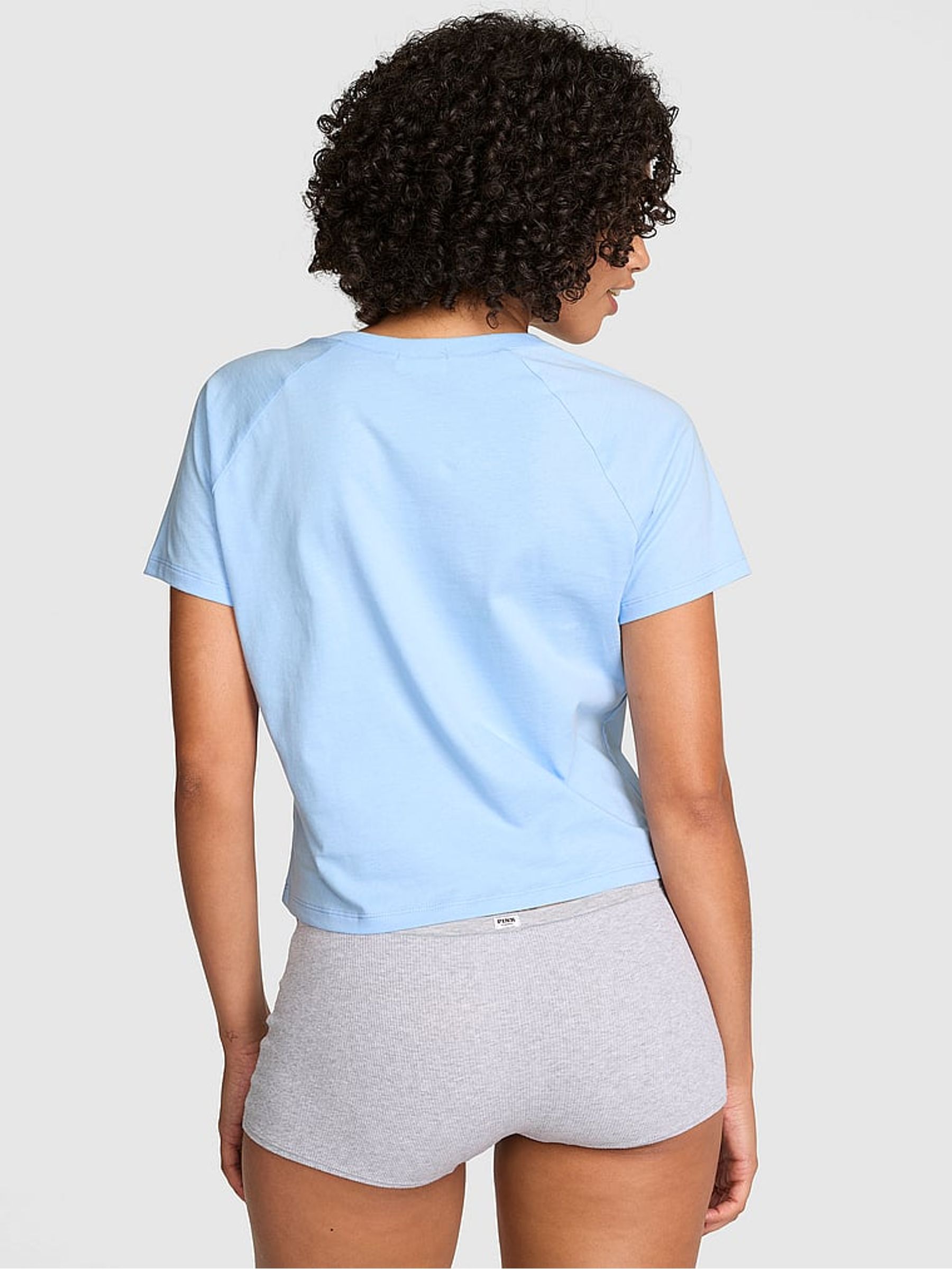 Blue Dancer Pocket Detail Pyjama Top - Image 2 of 2