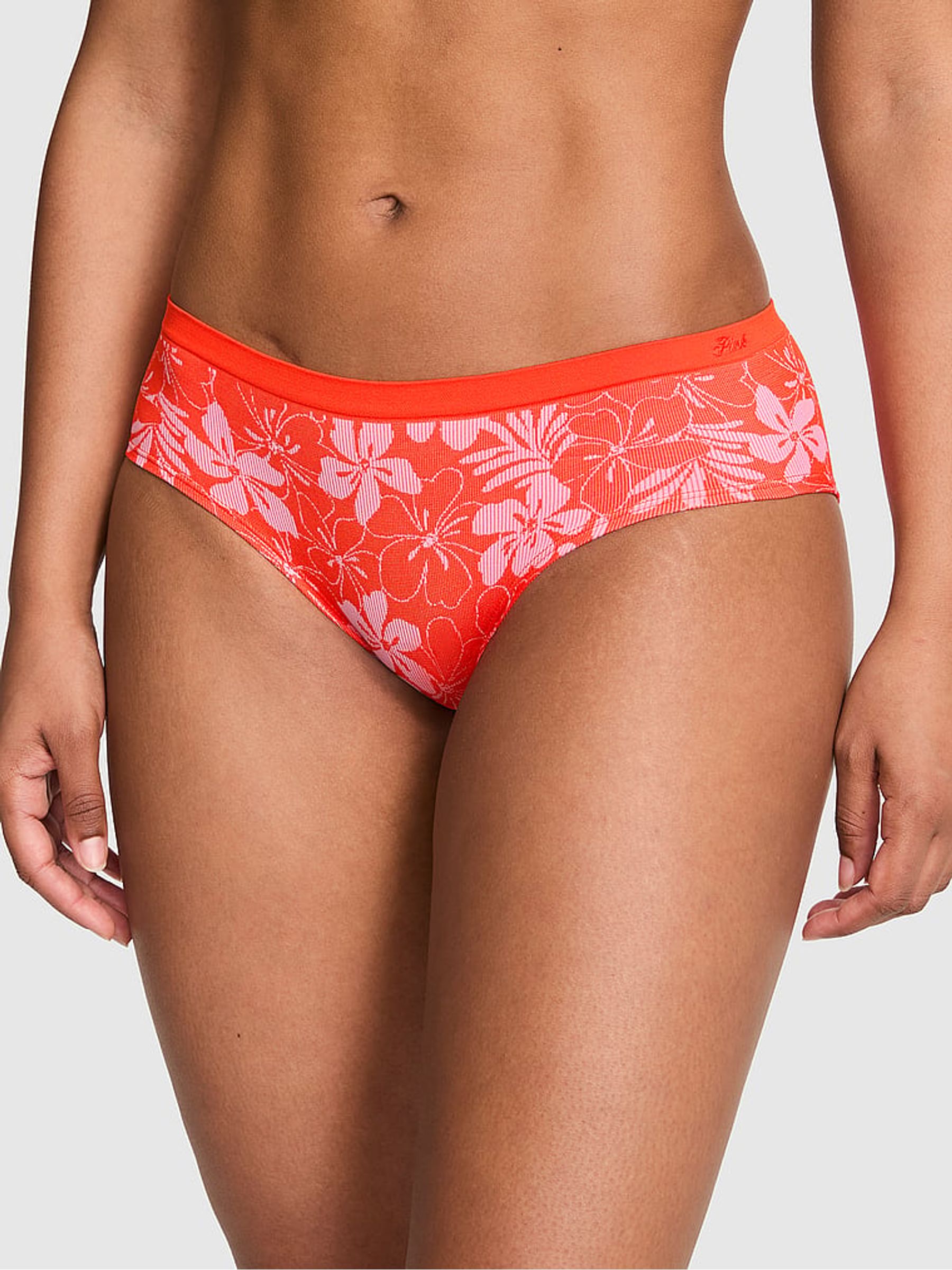 Red Hibiscus Hipster Knickers - Image 1 of 2