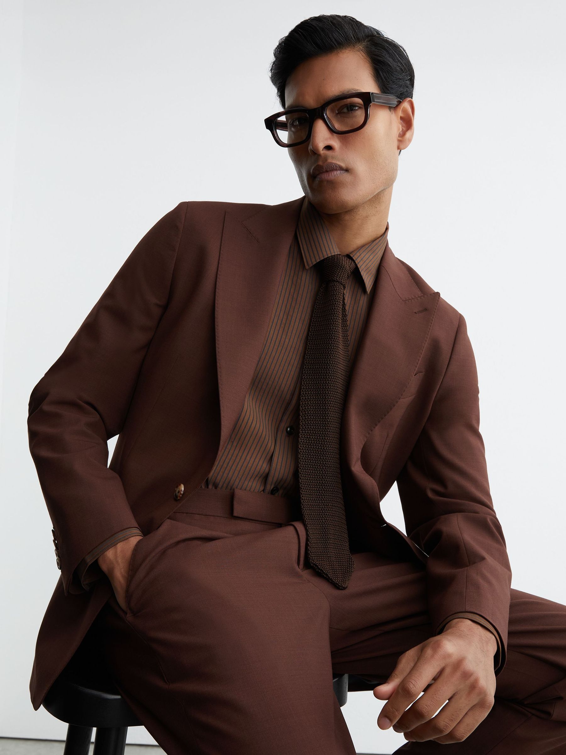 Shirt in Chocolate Brown - Image 5 of 8