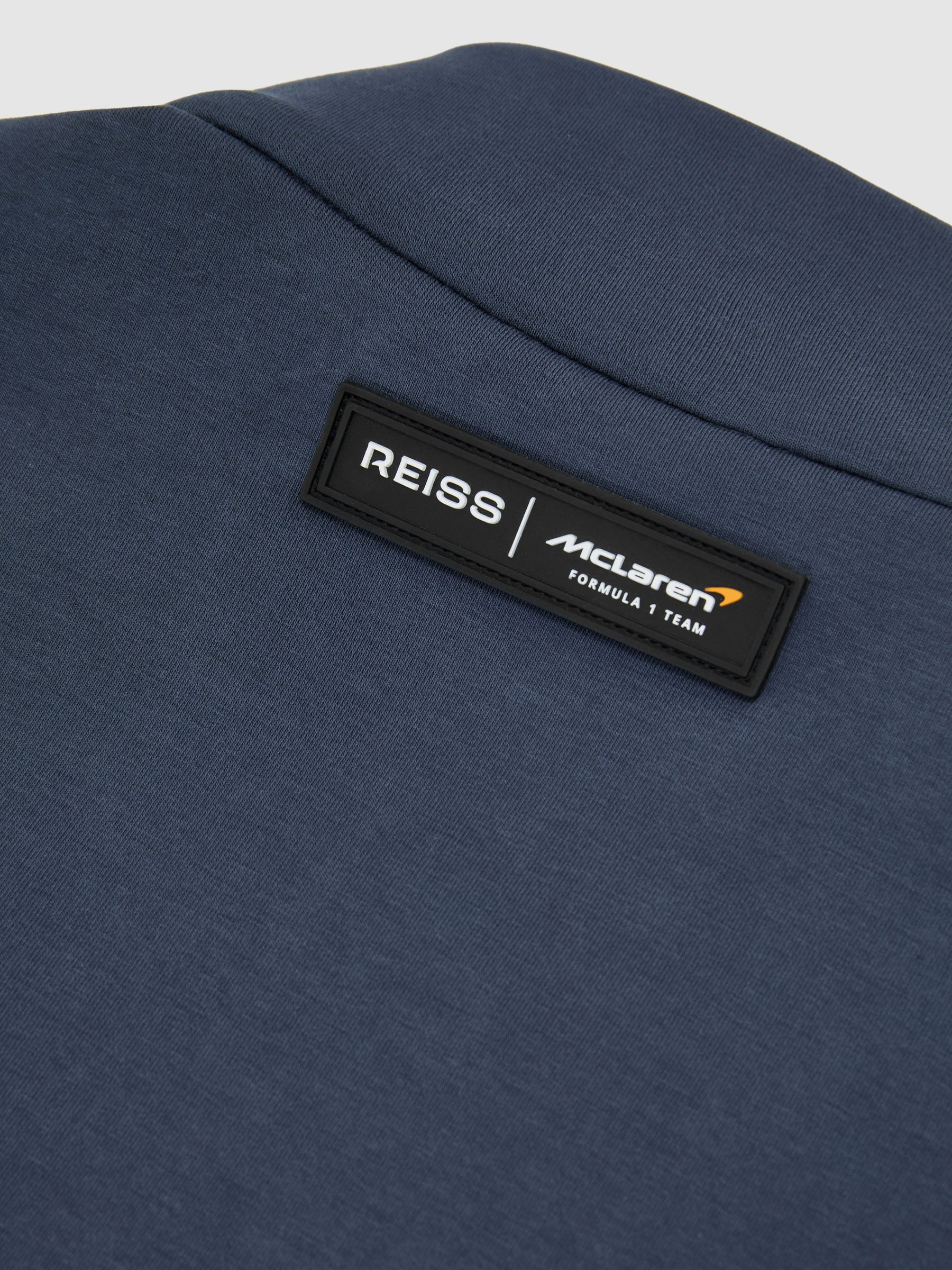 McLaren Airforce Blue Racing Hybrid Quilted Jacket in Airforce Blue - Image 7 of 7