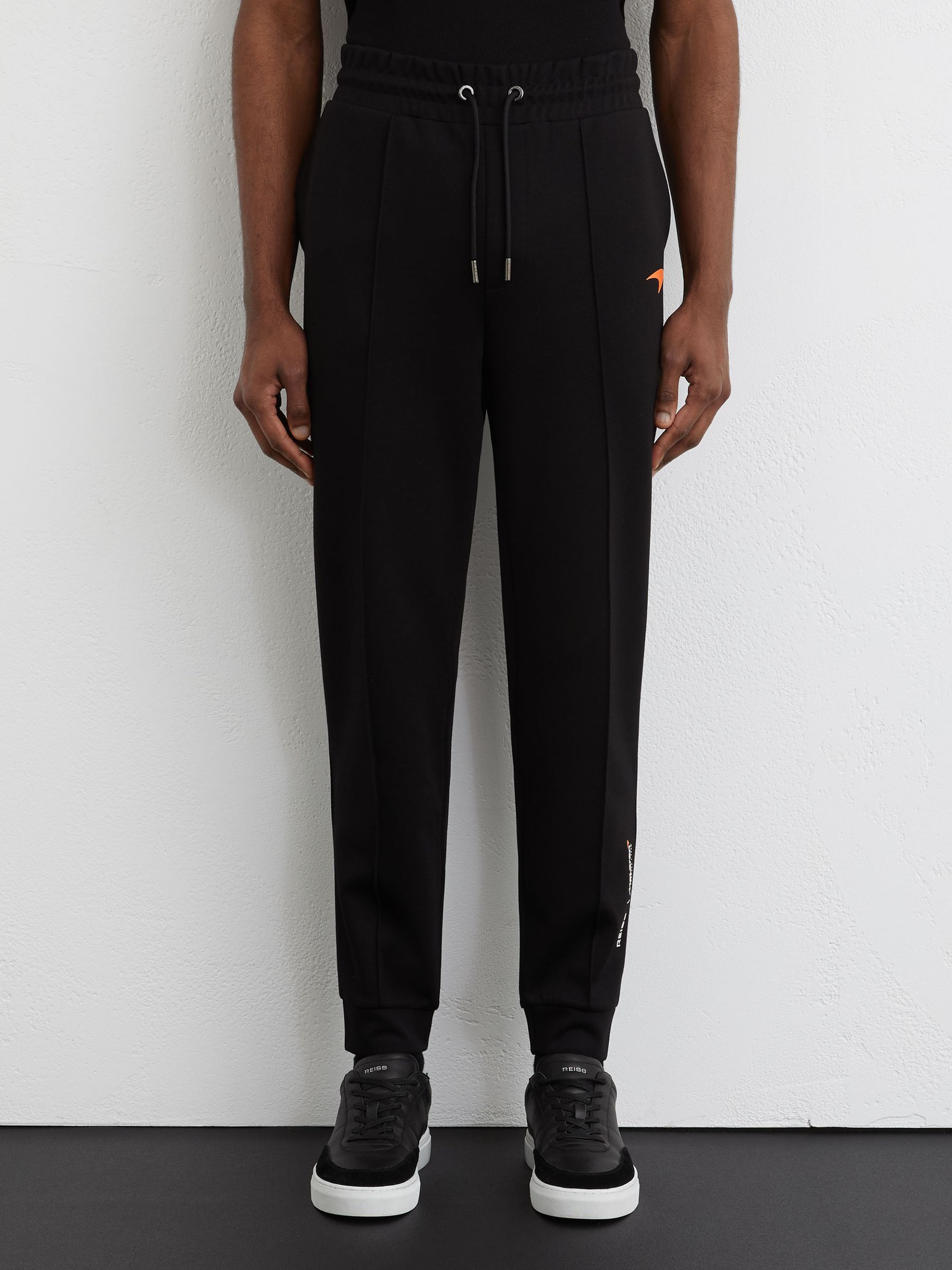 McLaren Racing Interlock Speedmark Joggers in Black - Image 4 of 7