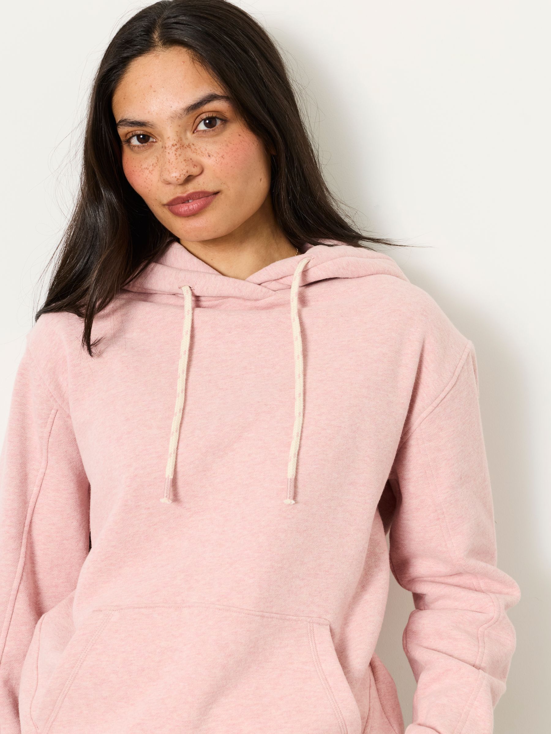 Freya Rose Pink Marl Overhead Hoodie - Image 3 of 7