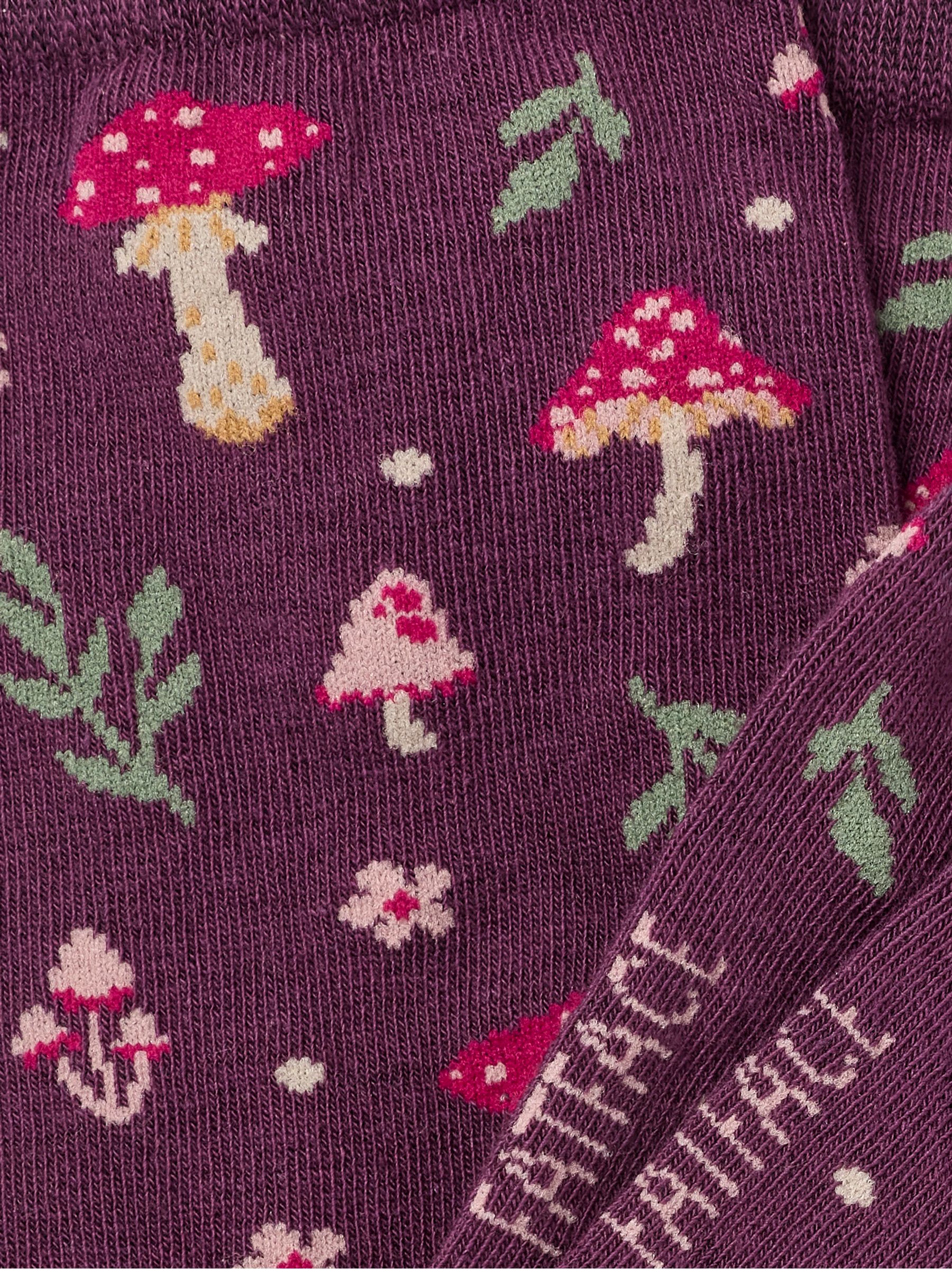 Purple Toadstool Socks - Image 2 of 2 Purple Toadstool Socks - Image 2 of 2
