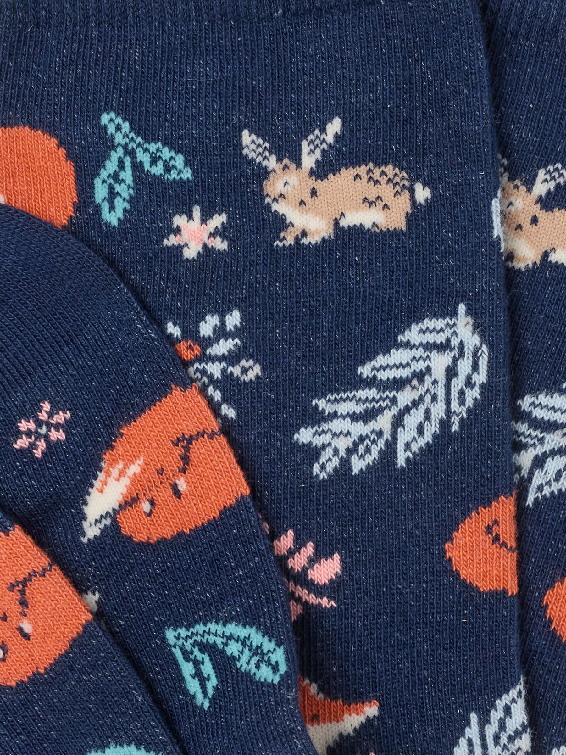 Navy Fox Socks - Image 2 of 2