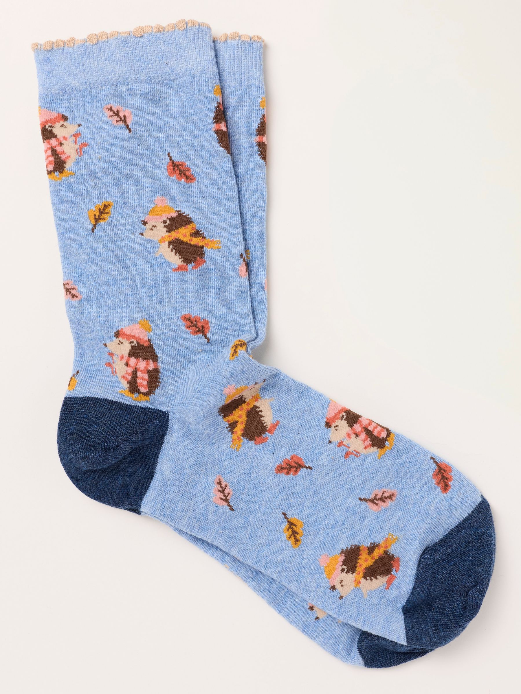 Blue Hedgehog Socks - Image 1 of 2