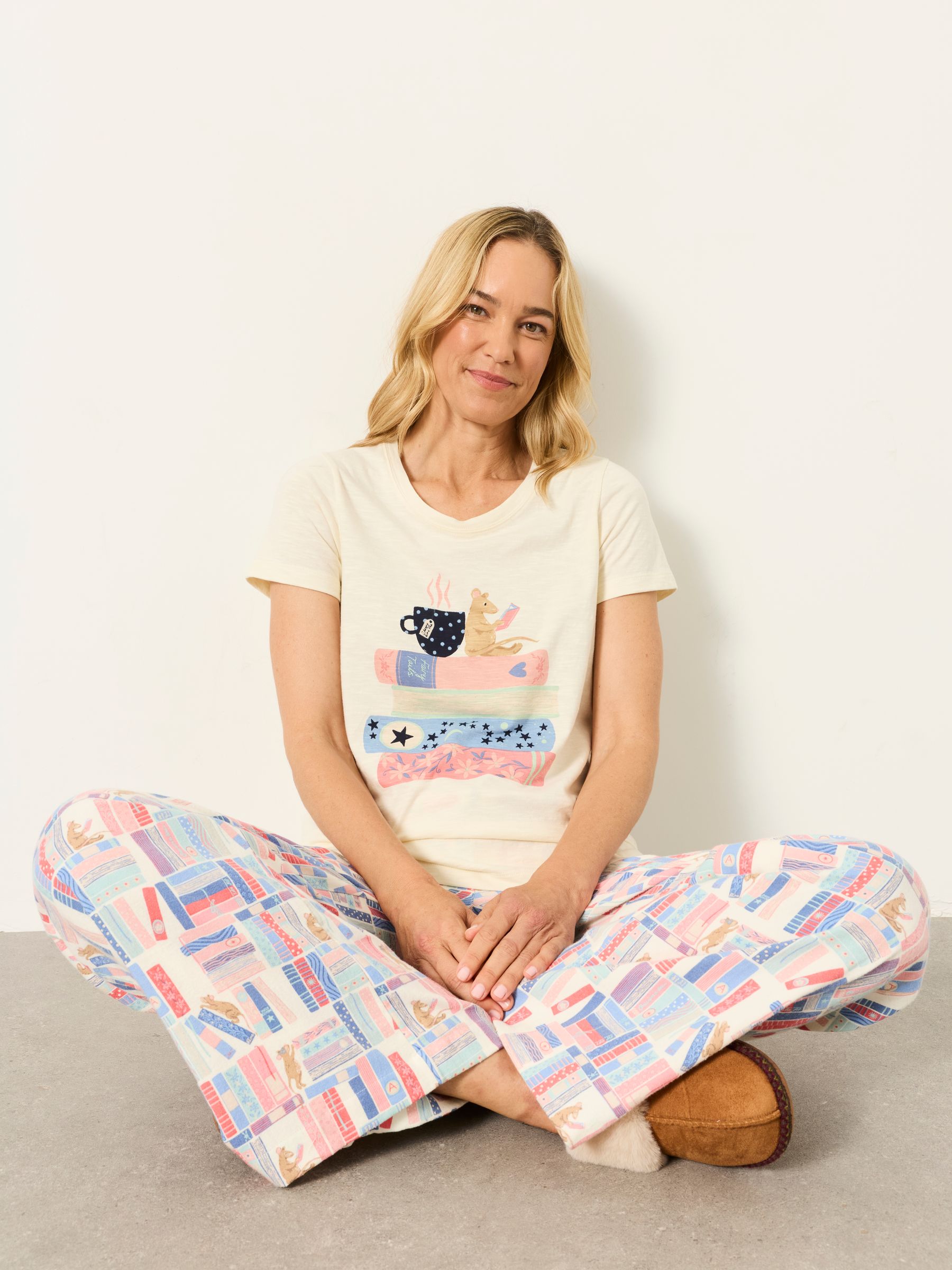 Ivory Natalie Book Graphic Tee - Image 5 of 6