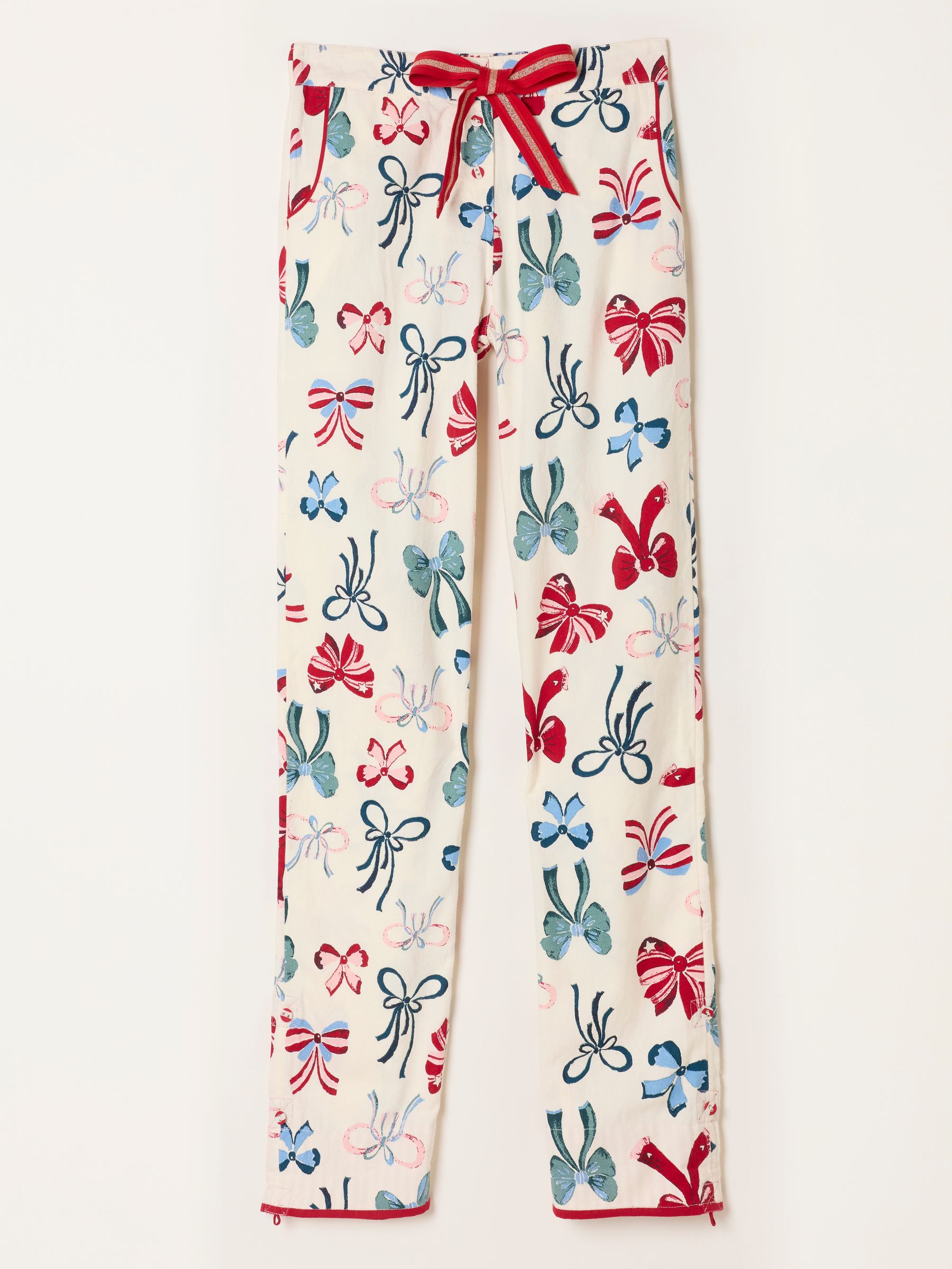 Eva Ivory Bow Pyjama Bottoms - Image 8 of 8 Eva Ivory Bow Pyjama Bottoms - Image 8 of 8