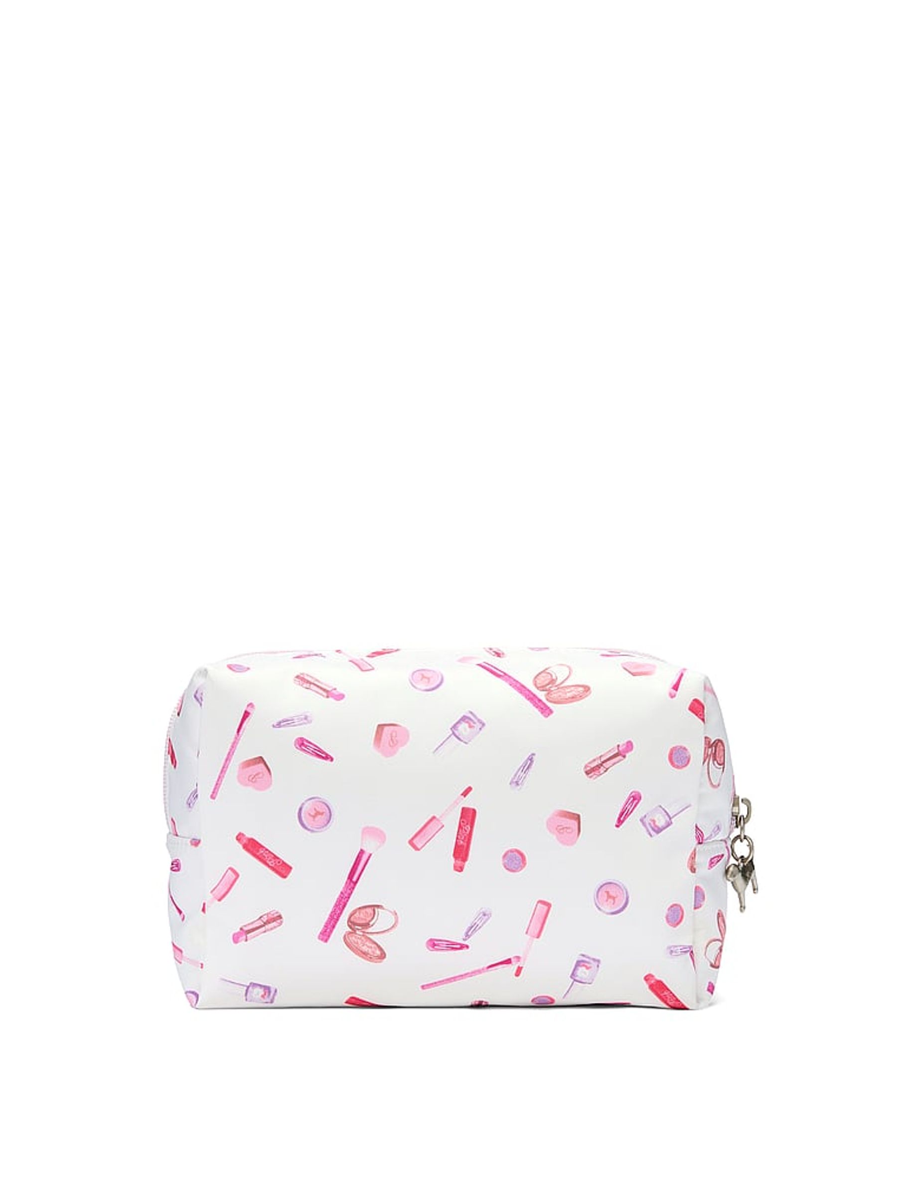 White Makeup Print Makeup Bag - Image 2 of 3