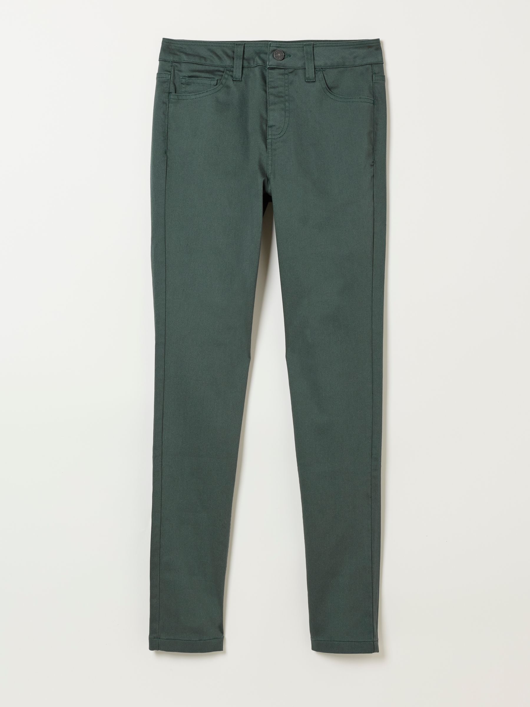HAYLE Green Denim Five pocket Trousers - Image 5 of 5 HAYLE Green Denim Five pocket Trousers - Image 5 of 5
