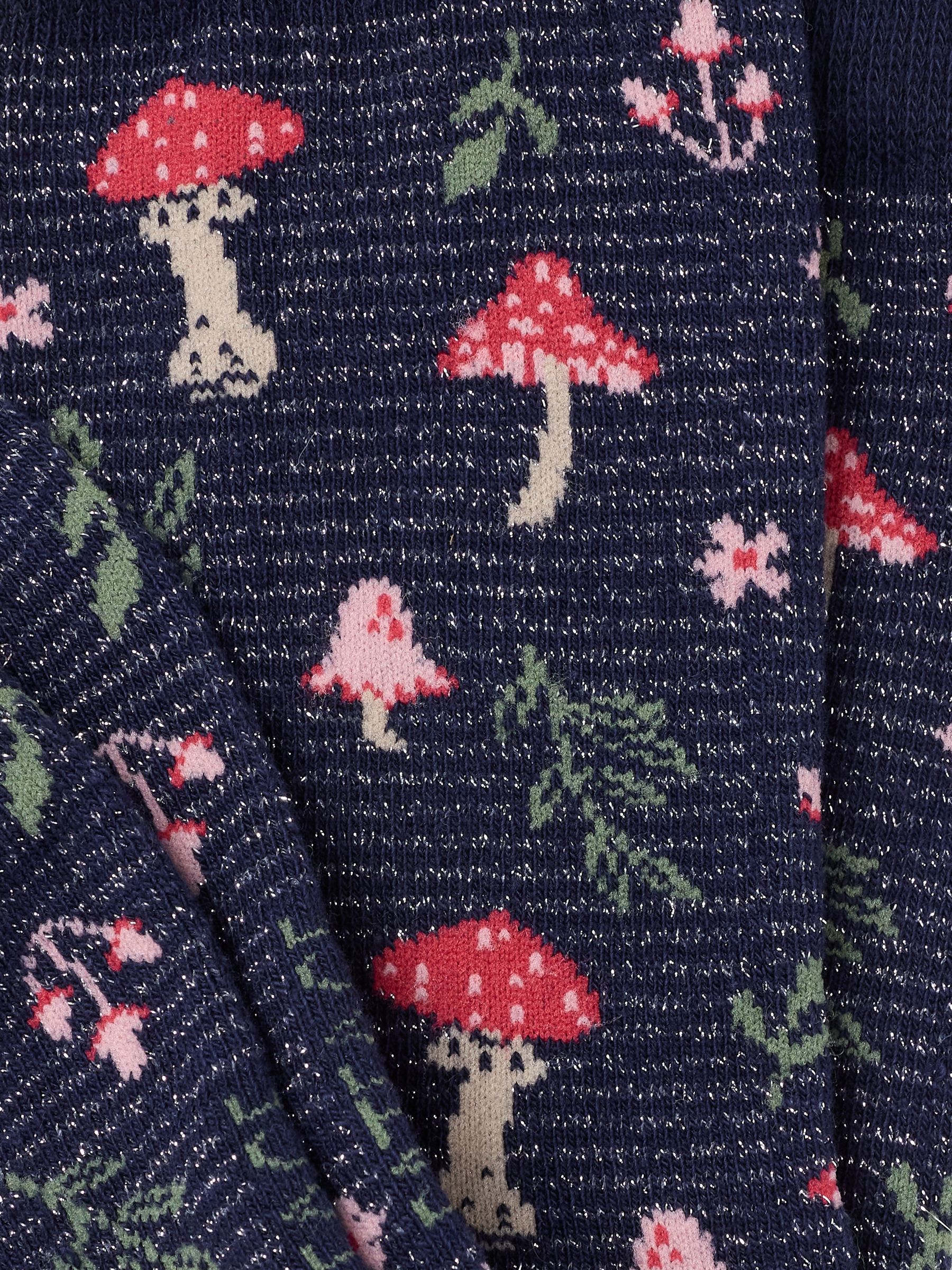 Navy Toadstool Socks - Image 2 of 2 Navy Toadstool Socks - Image 2 of 2
